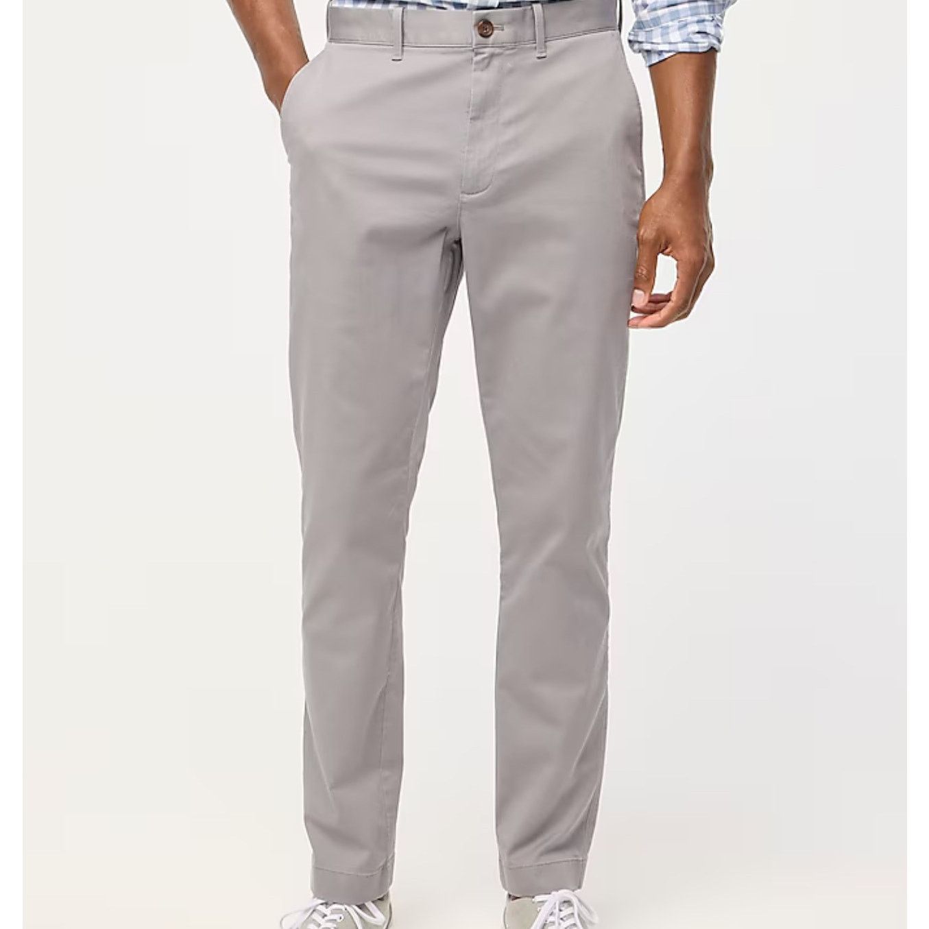 J.Crew NWT J.Crew Athletic Slim Fit Chino Pant Gray Size 34x34 Size US 34 / EU 50 - 1 Thumbnail