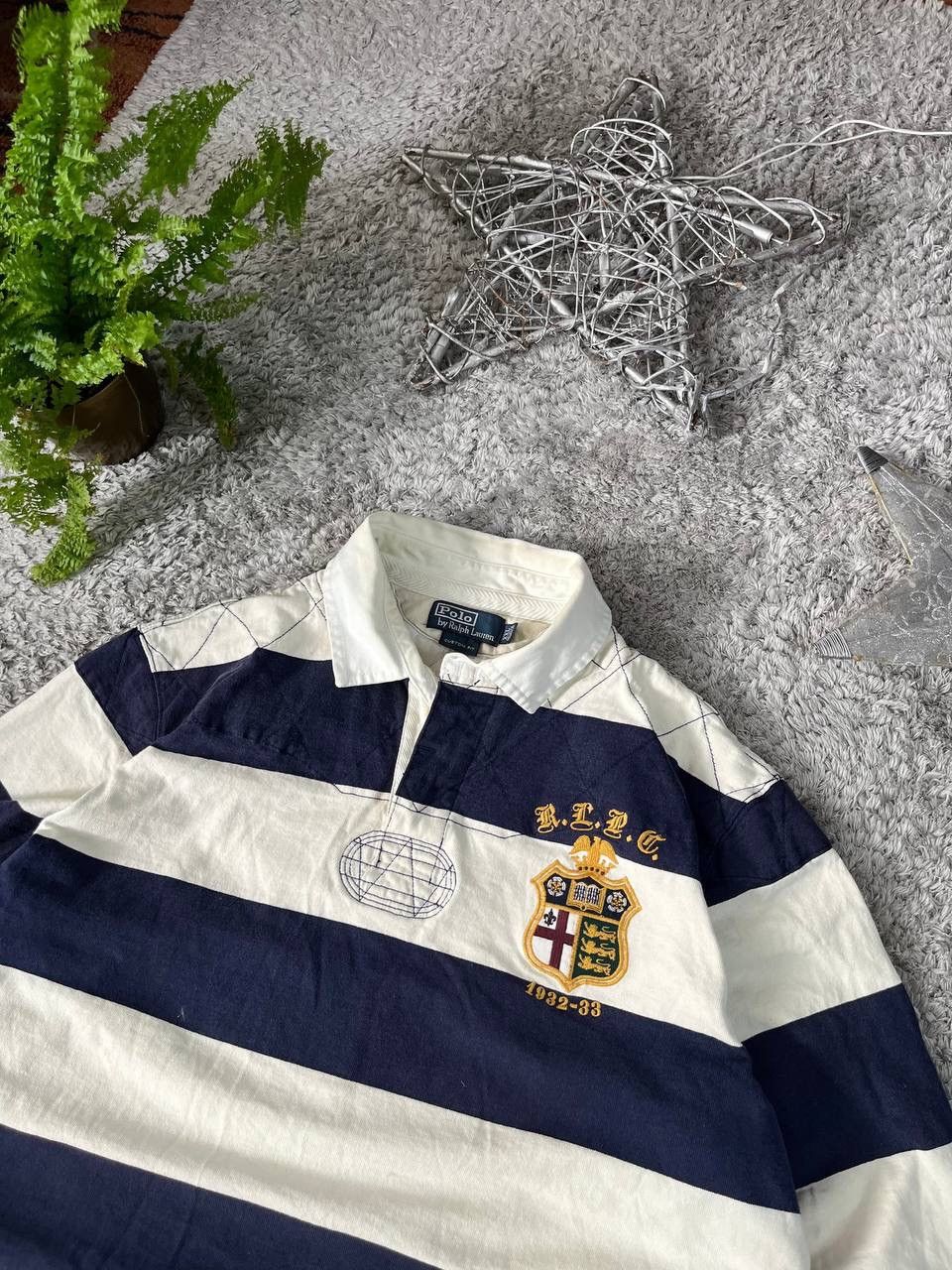 Polo Ralph Lauren × Vintage 00s Polo Ralph Lauren Long-Sleeve #5 Chief Keef Rare Size US XL / EU 56 / 4 - 3 Thumbnail