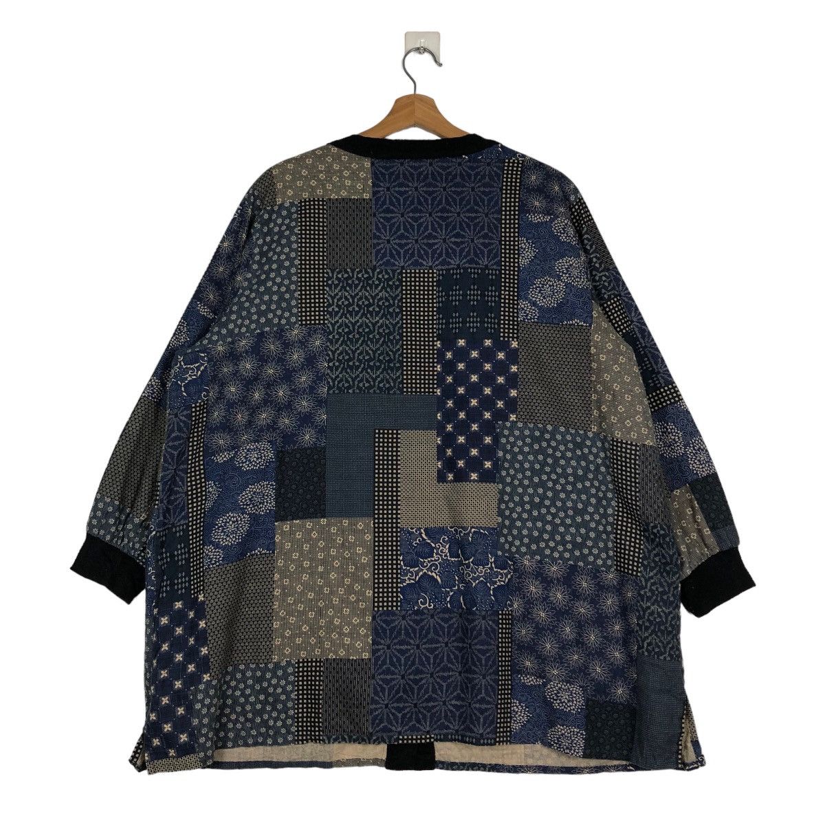 Indigo 🔥Vintage Button Jacket Indigo Sissoko Blue Issey Miyake Size US L / EU 52-54 / 3 - 8 Thumbnail