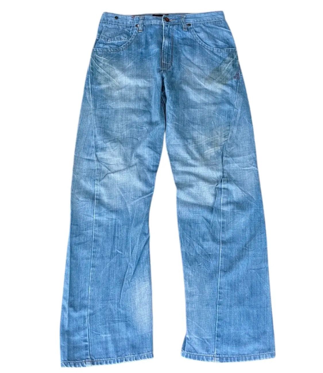 Levi's engineered Back Cinch Blue Indigo denim pants