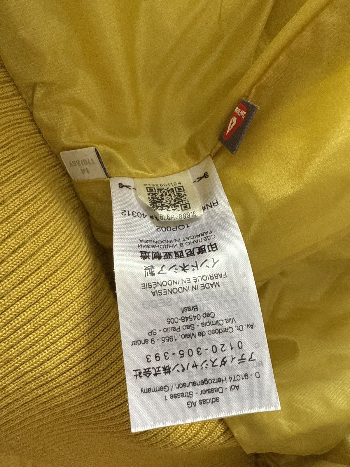 Y-3 Y3 by Yohji Yamamoto yellow cropped quilted jacket Size M / US 6-8 / IT 42-44 - 7 Thumbnail