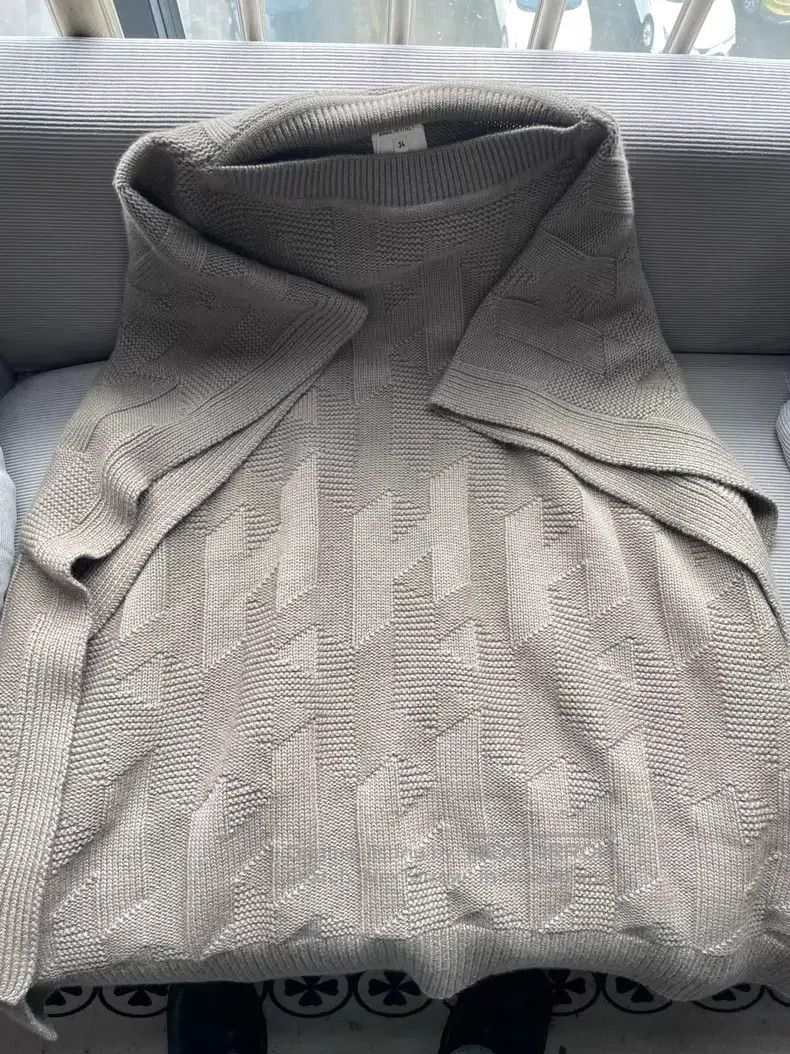 Hermes Hermes Sweater Cloak Shawl Size XXS / US 00 / IT 34 - 3 Thumbnail