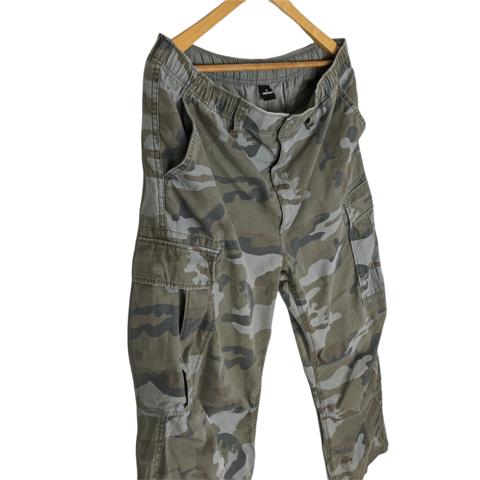 Airwalk Vintage AIRWALK Camouflage Military Cargo Pant Size US 35 - 4 Thumbnail
