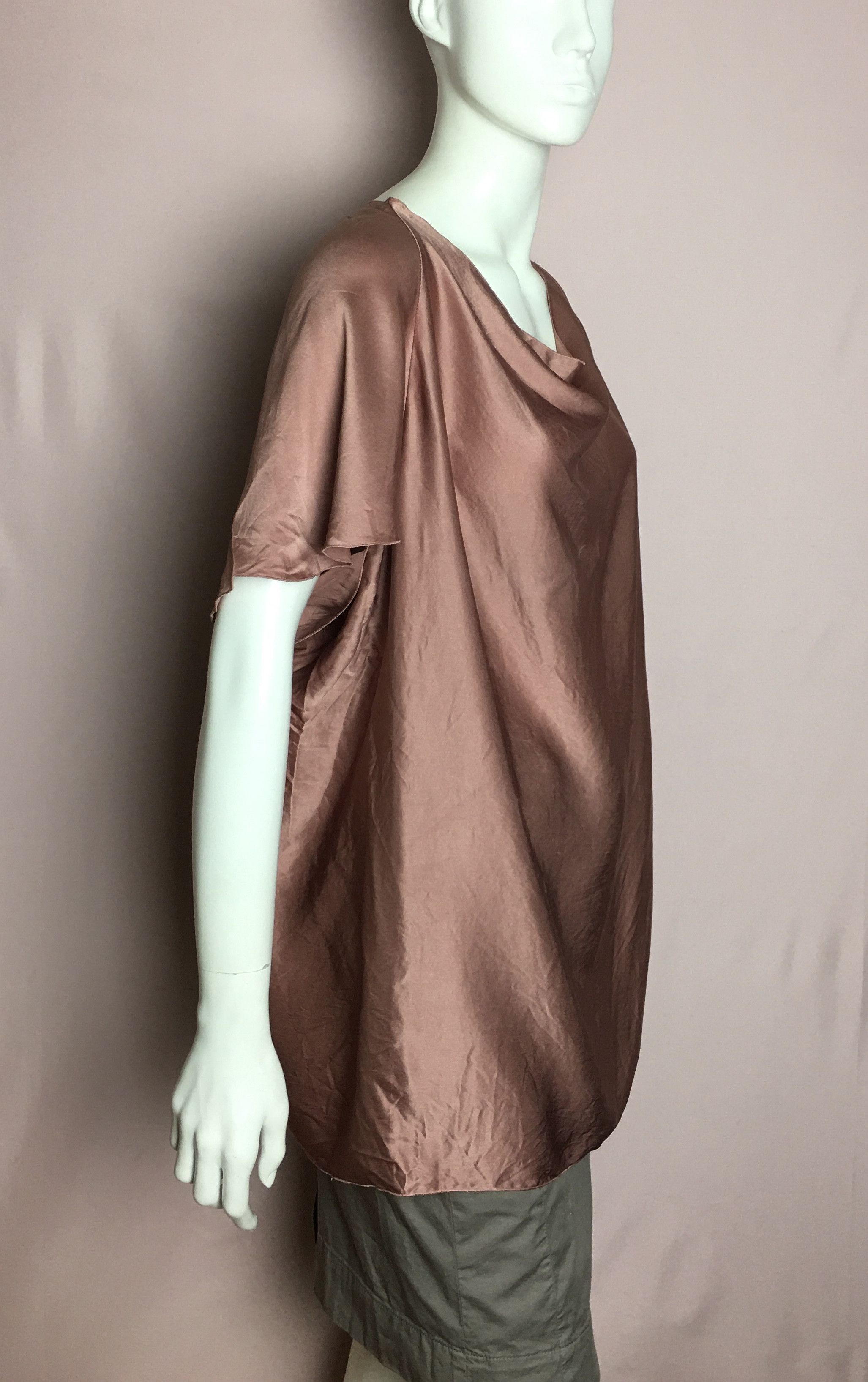 Lanvin LANVIN Paris Silk Blouse Pale Pink Size XL / US 12-14 / IT 48-50 - 4 Thumbnail
