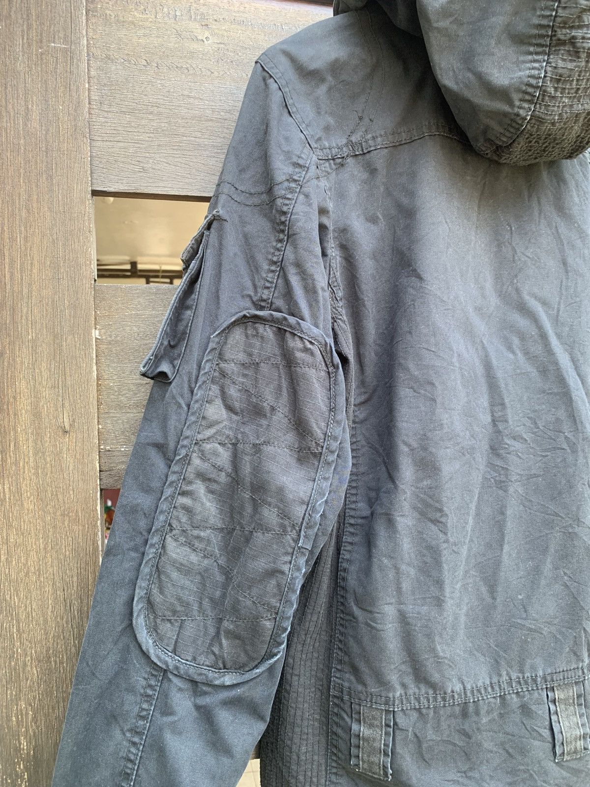 Ma+ Japanese Raw Washed Utility Multi Pocket Jacket Size US XL / EU 56 / 4 - 14 Thumbnail