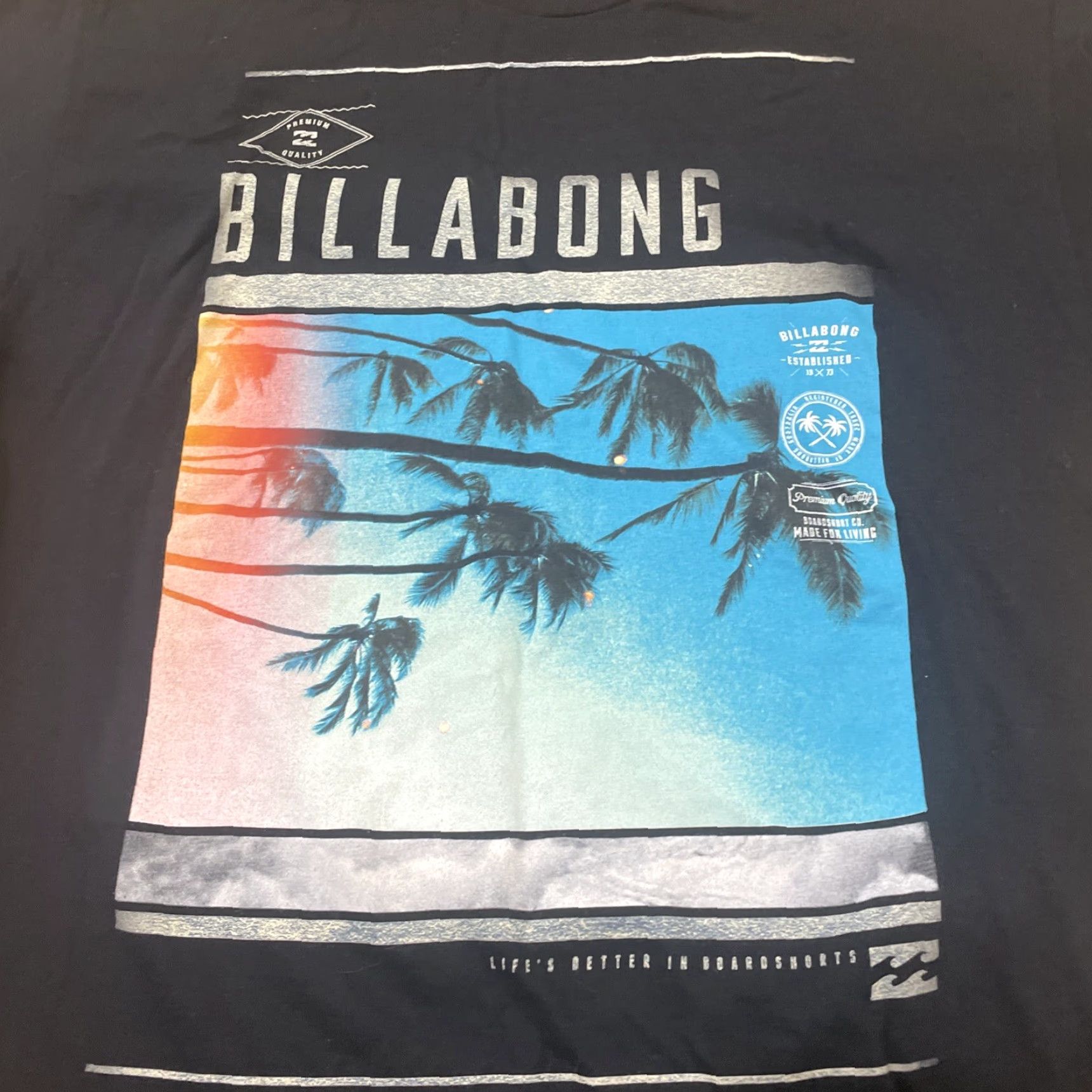 Billabong BILLABONG Graphic Tee Surf T Shirt Mens M Blue Y2k Modern Print Crew Neck Short Sleeve Graphic Logo 90s Beach Skate Size US M / EU 48-50 / 2 - 3 Thumbnail