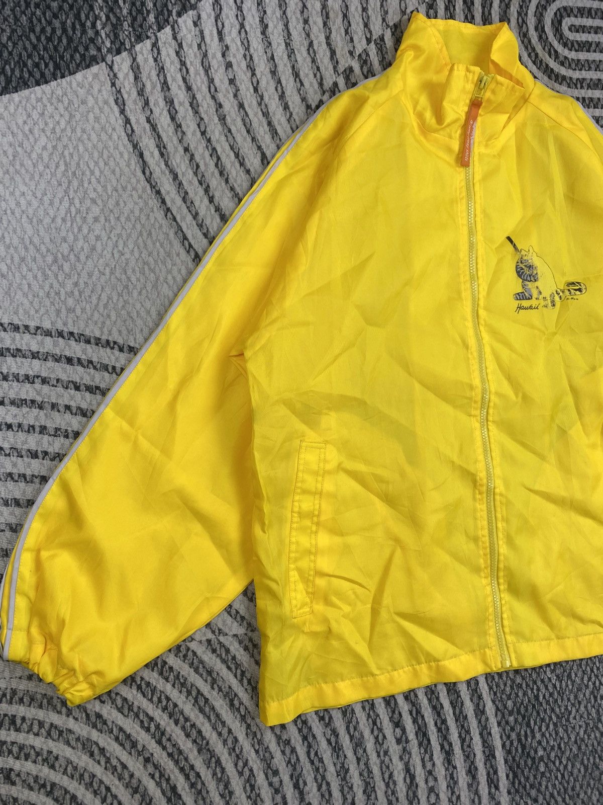 Japanese Brand Vintage Bi-Way Yellow Windbreaker Size US M / EU 48-50 / 2 - 4 Thumbnail