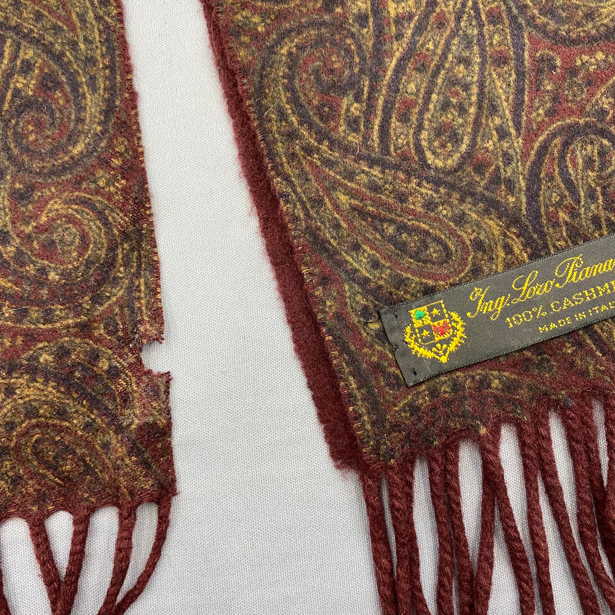 Loro Piana Vintage Loro Piana Scarf Muffler Cashmere Winter 56789 Size ONE SIZE - 6 Thumbnail