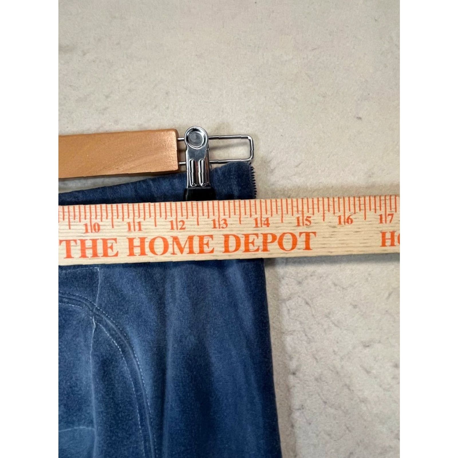 Vintage VINTAGE Robin's Jean Robins Jeggings Moto Zip Leg Skinny Raw Hem Stretch 100% Cotton XS No Drawstring Women XS Blue Jegging Skinny Womens Jeans Size 26" / US 2 / IT 38 - 3 Thumbnail