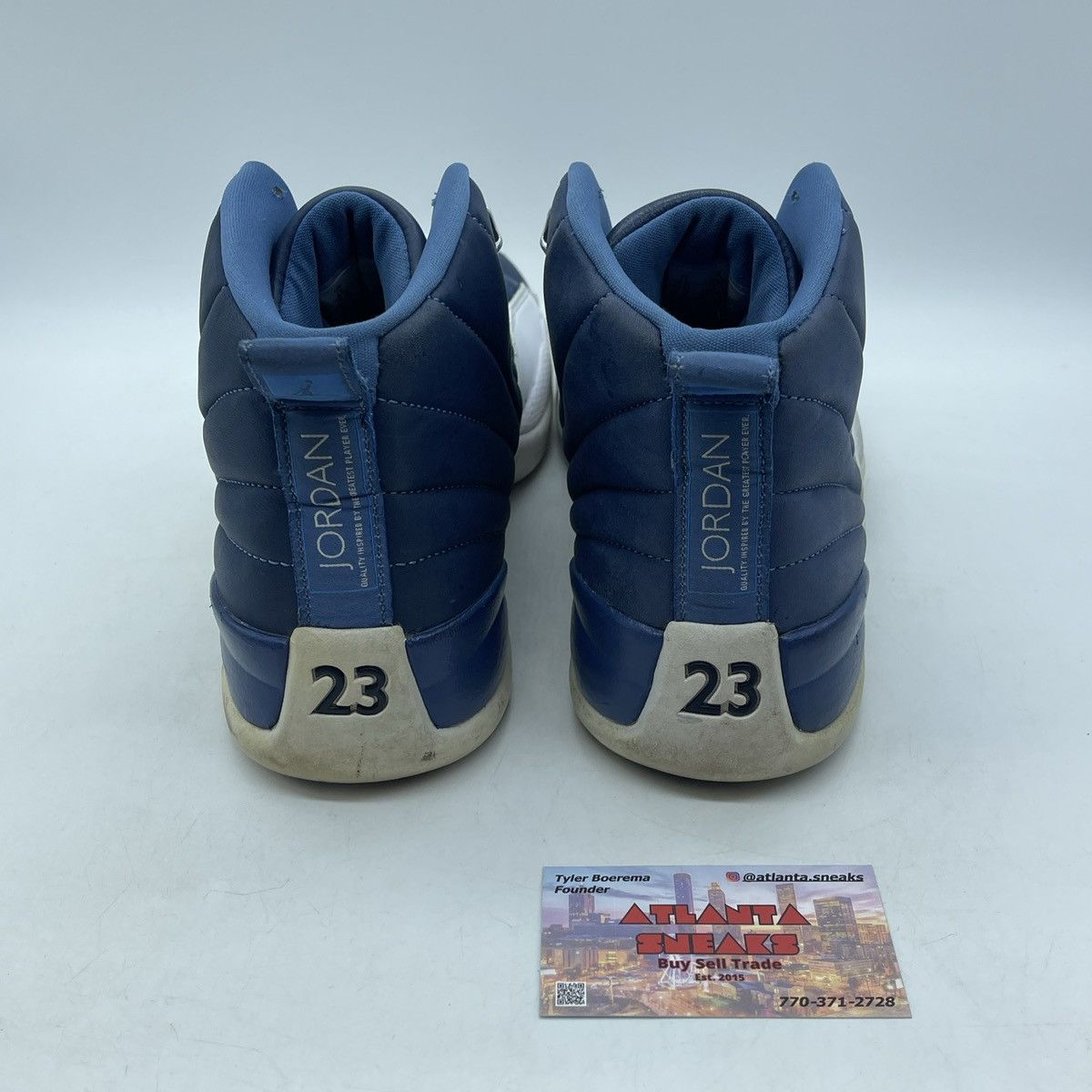 Jordan Brand Air Jordan 12 indigo Size US 11 / EU 44 - 3 Thumbnail