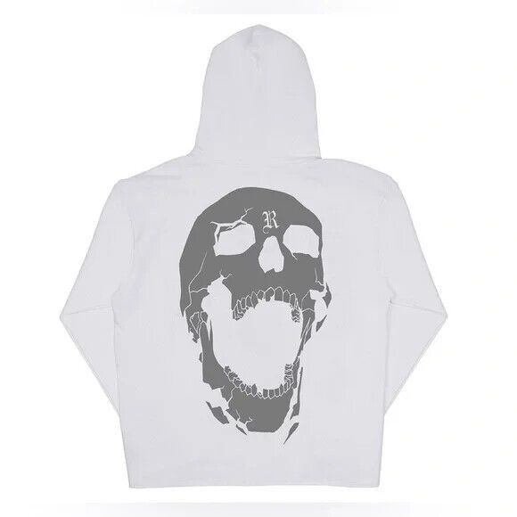 Revenge Revenge Bones Hoodie White (reflective) Size US XL / EU 56 / 4 - 2 Thumbnail