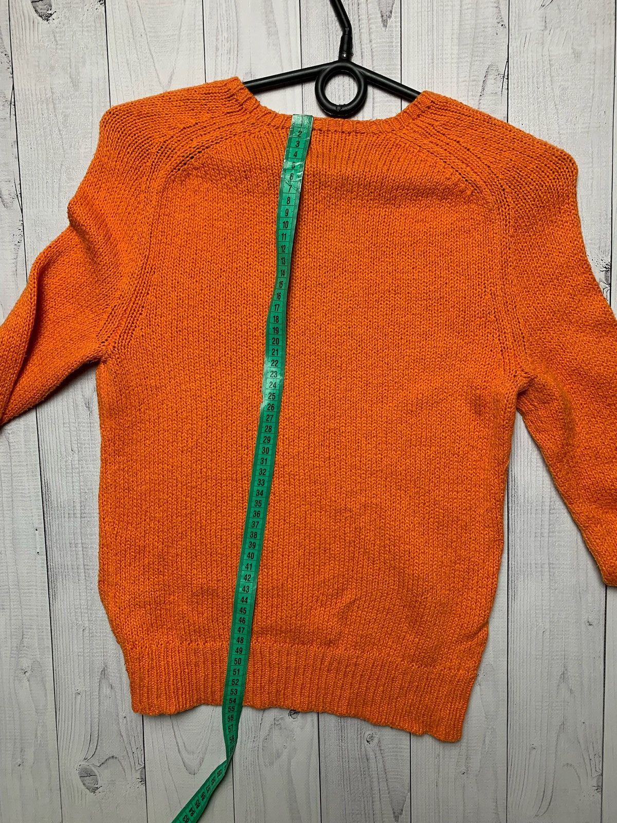 Polo Ralph Lauren × Vintage Vintage polo Ralph Lauren orange sweater Avant-garde Size S Size S / US 4 / IT 40 - 7 Thumbnail