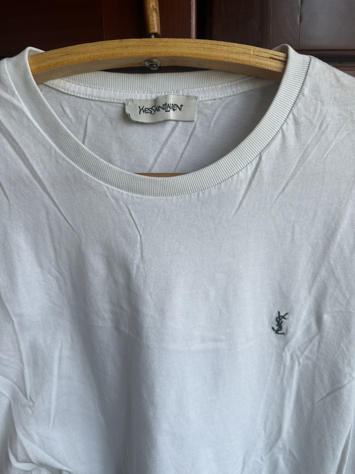 Yves Saint Laurent Yves Saint Laurent T-Shirt Size US L / EU 52-54 / 3 - 18 Thumbnail