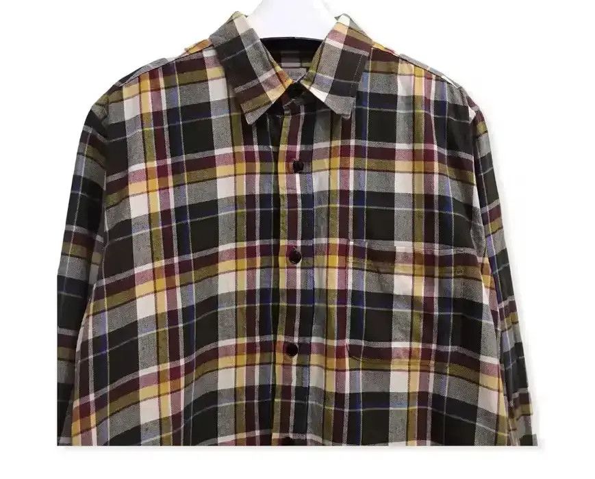 Flannel Japanese Brand Check & Stripe Flannel Shirt Size US L / EU 52-54 / 3 - 2 Thumbnail