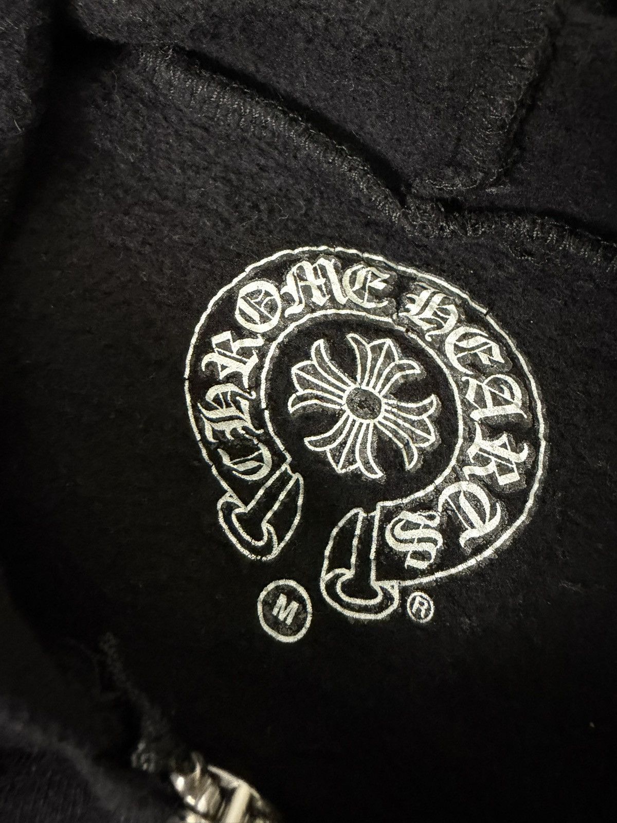 Chrome Hearts × The Rolling Stones Chrome Hearts Rolling Stone Blue Tongue Horseshoe Hoodie Size US M / EU 48-50 / 2 - 9 Thumbnail