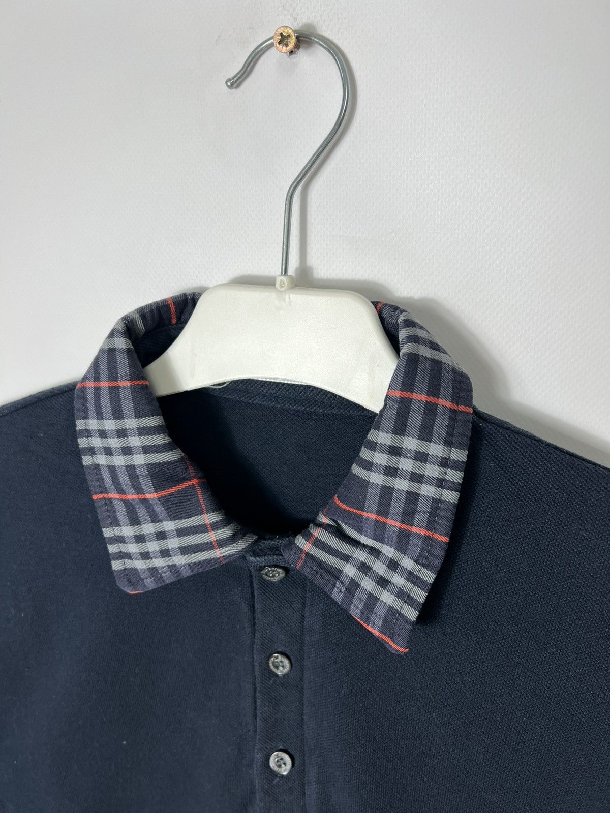 Burberry Vintage luxury streetwear 90s Burberry nova check T-shirt Size US M / EU 48-50 / 2 - 4 Thumbnail
