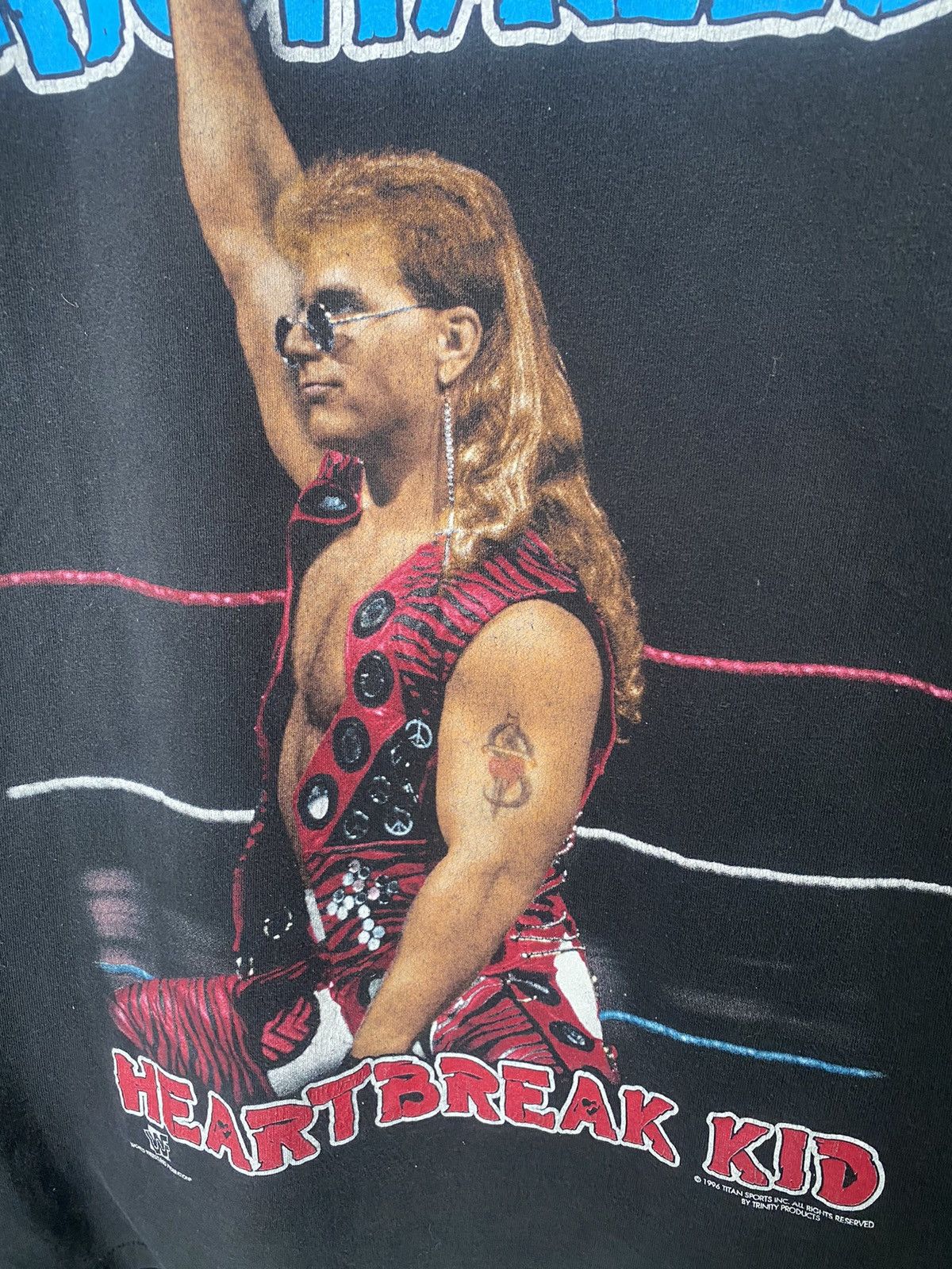 Vintage Shawn Michaels Vintage Shirt Size US XL / EU 56 / 4 - 2 Thumbnail