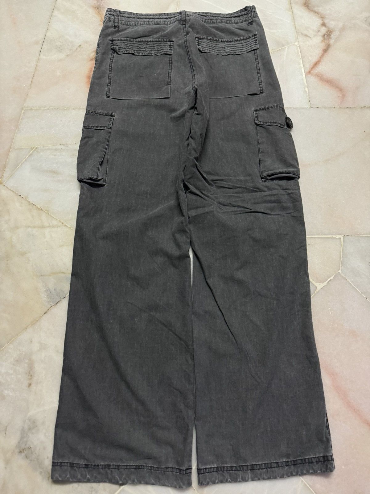 Tornado Mart VINTAGE JAPANESE FADED CARGO PANTS Size US 31 - 14 Thumbnail