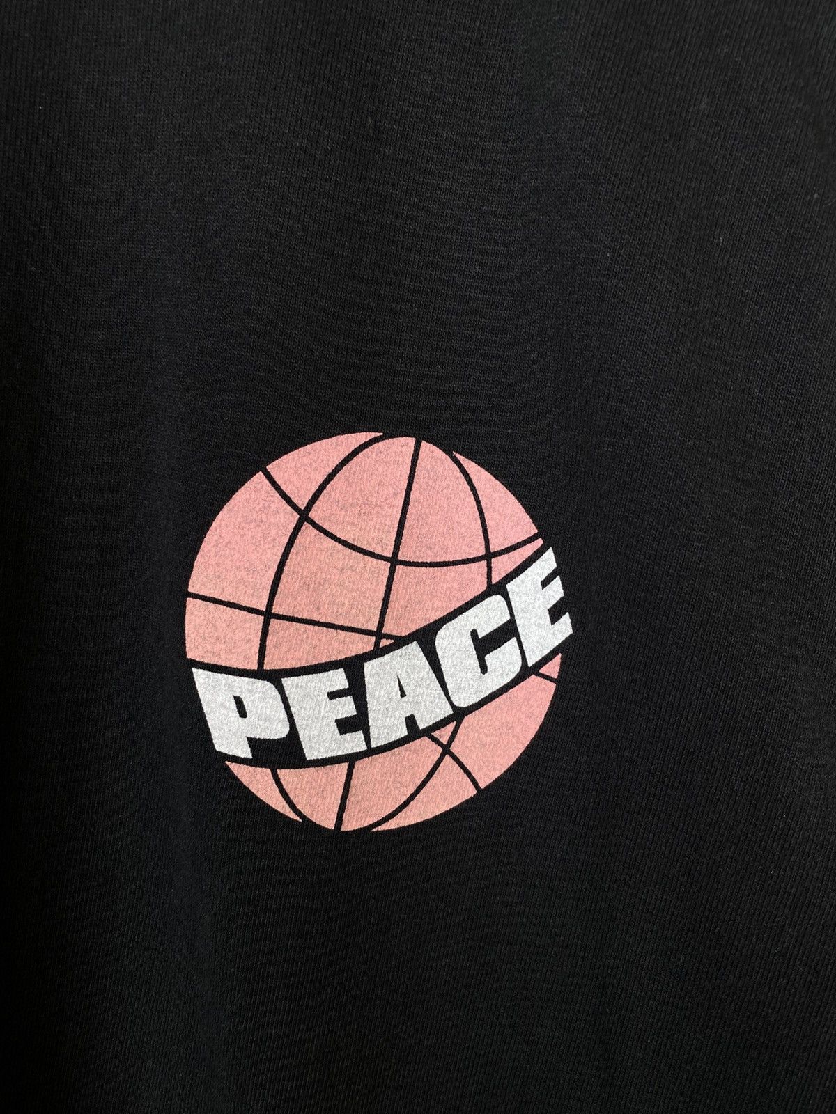 Stussy Rare Vintage Stussy T-Shirt Peace Long Sleeve Y2K Big Logo Size US S / EU 44-46 / 1 - 10 Thumbnail