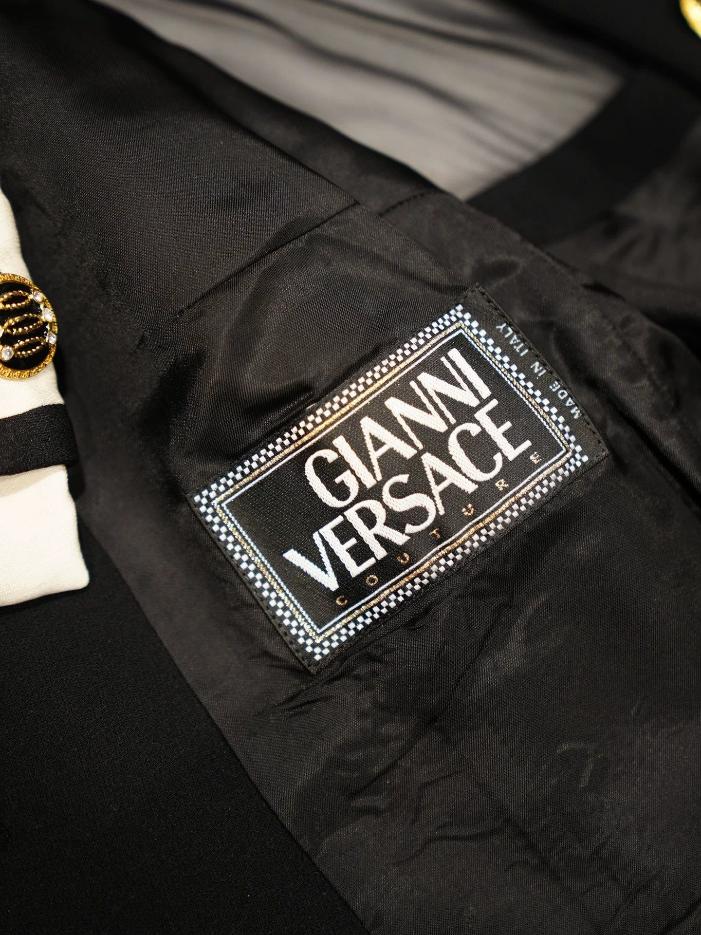 Versace Versace Silk-Wool Colorblock Blazer 44 (M/L) Size M / US 6-8 / IT 42-44 - 5 Thumbnail