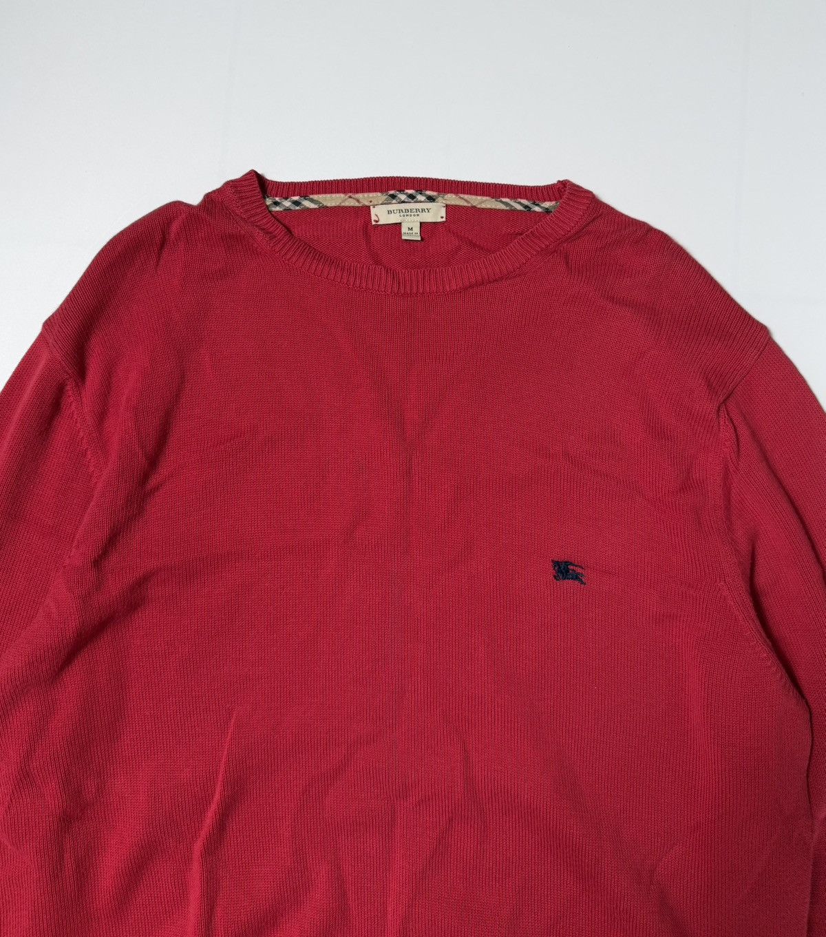 Burberry Vintage Burberry Knit Sweater Size US M / EU 48-50 / 2 - 2 Thumbnail