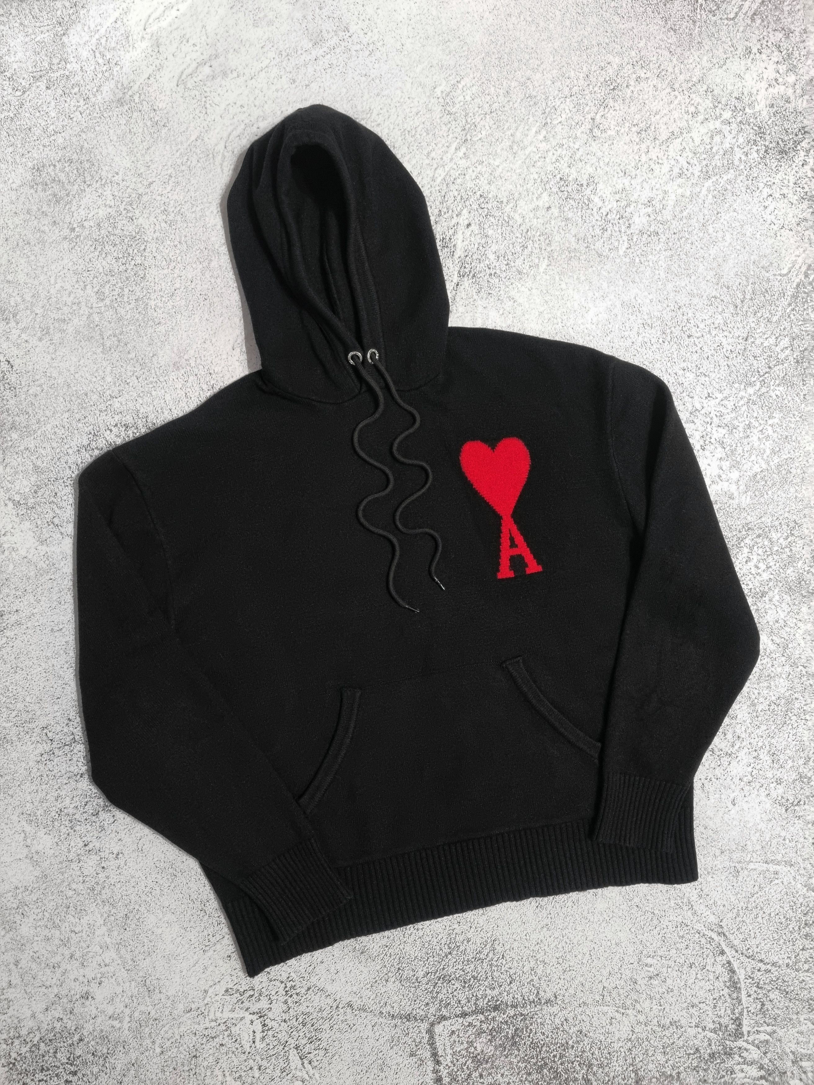 AMI AMI Alexandre Mattiussi De Coeur Large Heart Logo Hoodie Size US L / EU 52-54 / 3 - 2 Thumbnail
