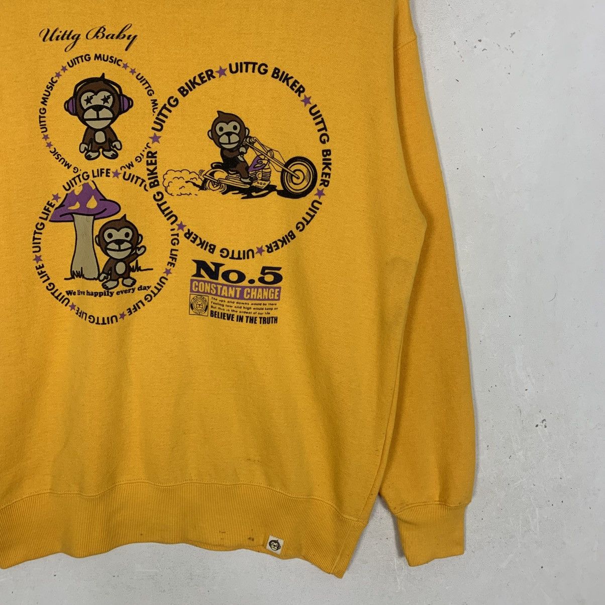 Japanese Brand UTTG BABY JapaneseBrand StreetWear Sweatshirt Swaeter Size US M / EU 48-50 / 2 - 6 Thumbnail