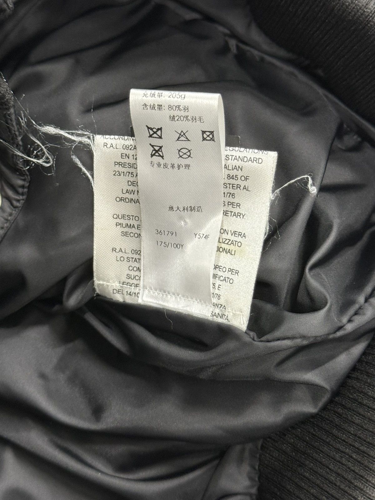 Saint Laurent A/W14 Studded Puffer Jacket
