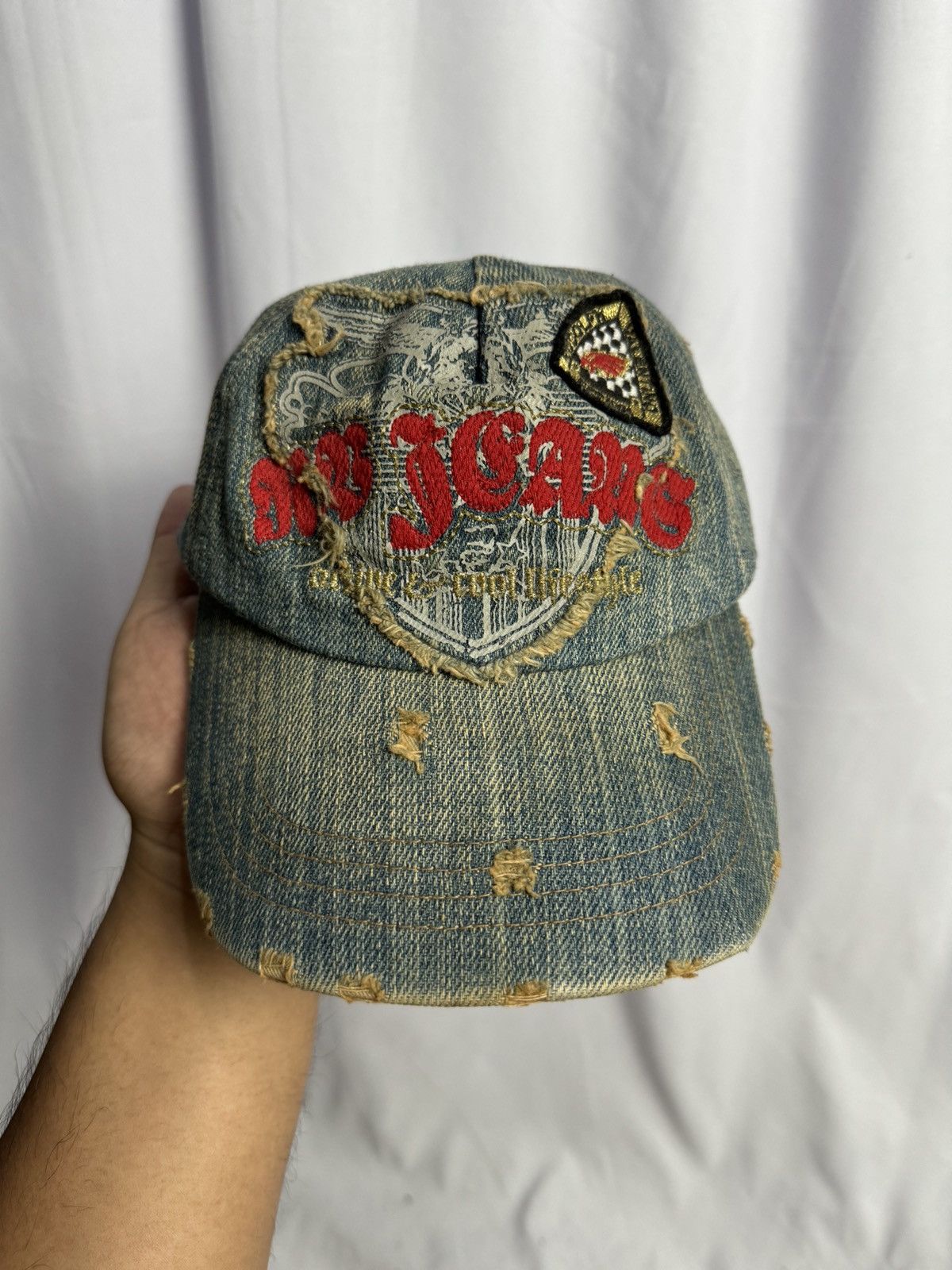 Hysteric Glamour × If Six Was Nine × Japanese Brand Japanese Style RV Hats Denim Poem Size ONE SIZE - 1 Thumbnail