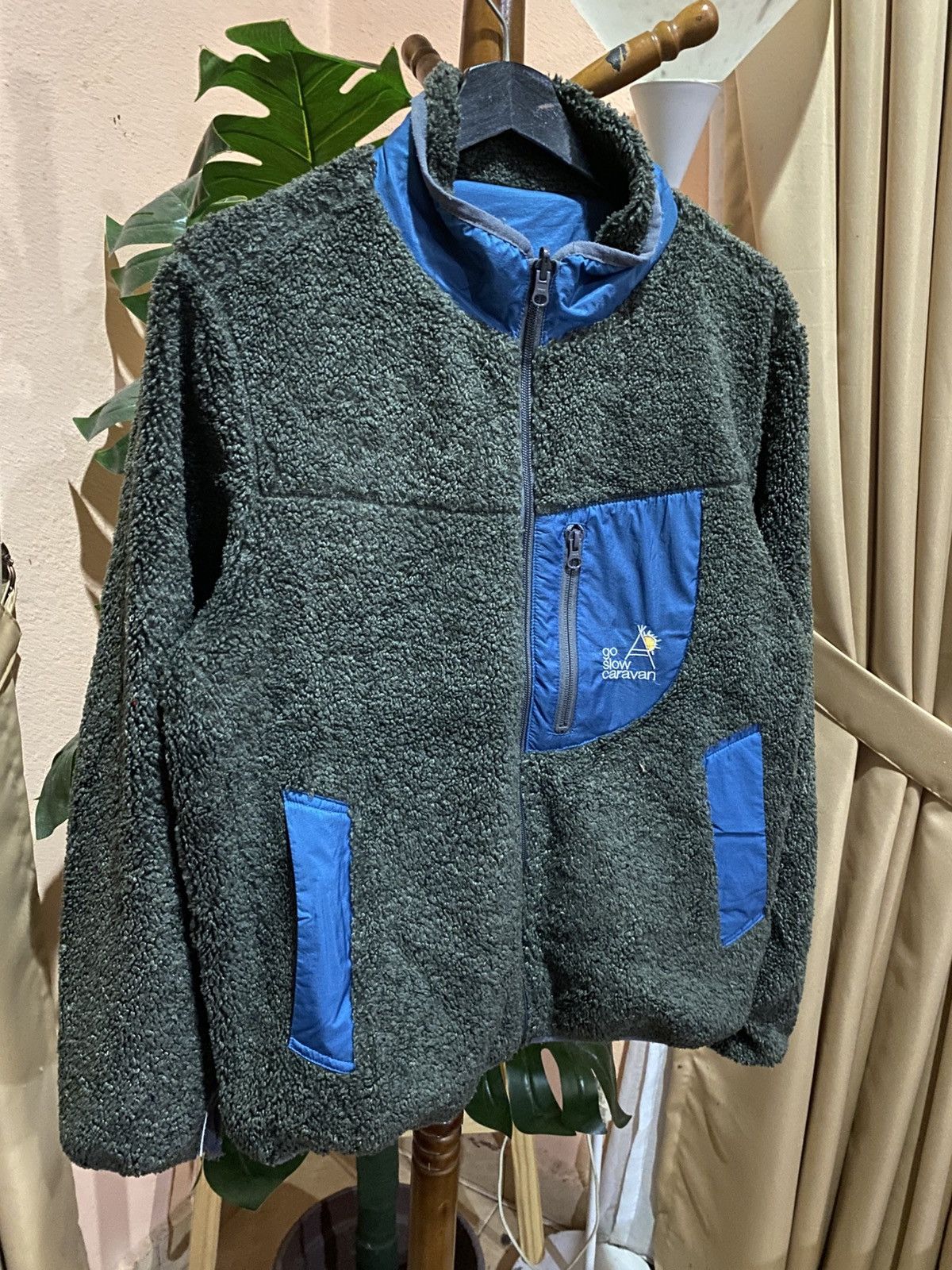 go slow caravan VINTAGE GO SLOW CARAVAN REVERSIBLE JACKET Size US M / EU 48-50 / 2 - 3 Thumbnail