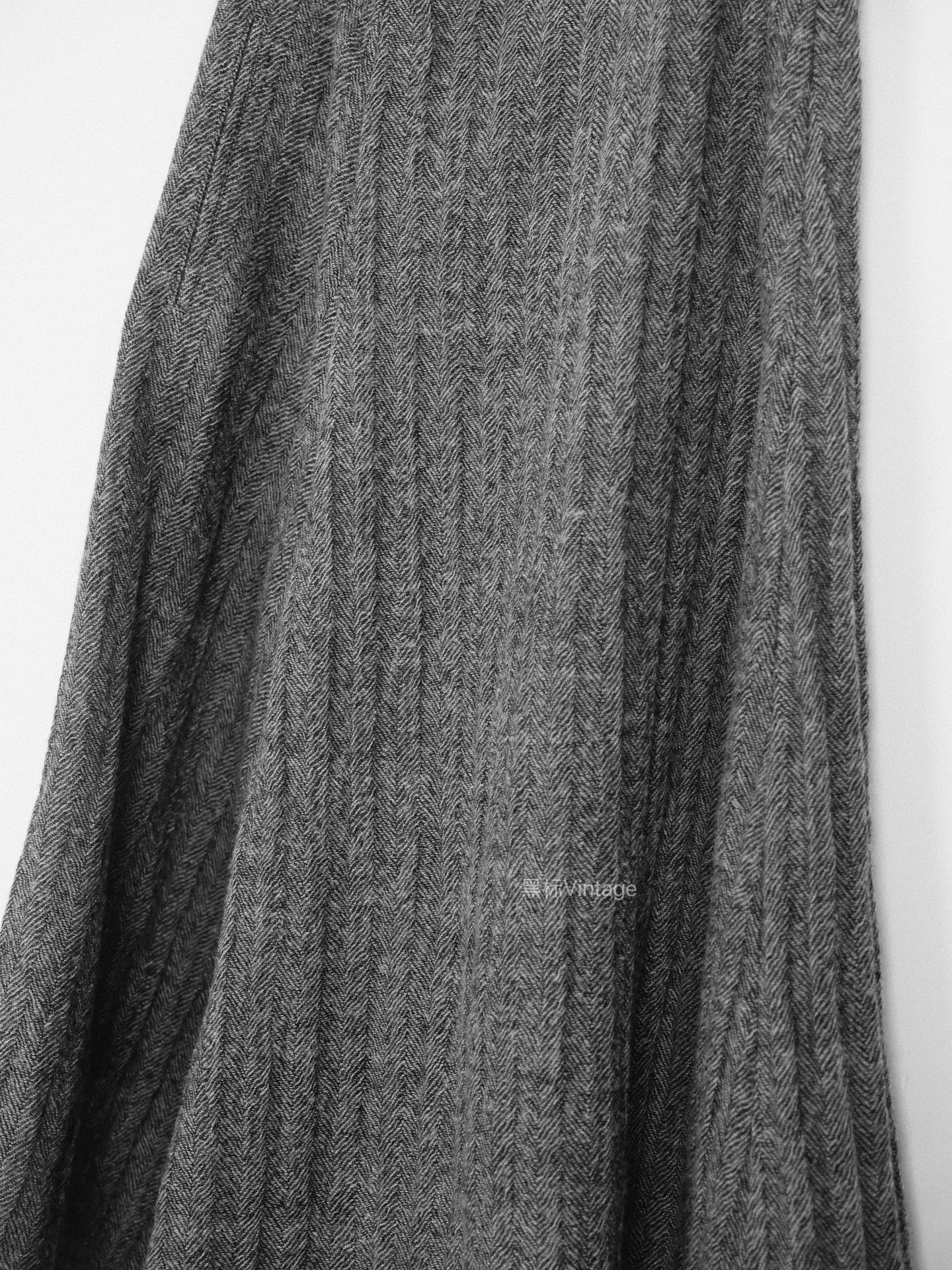 Yohji Yamamoto Yohji 19AW Vintage Ribbed Herringbone Skirt Pants Size 26" / US 2 / IT 38 - 6 Thumbnail