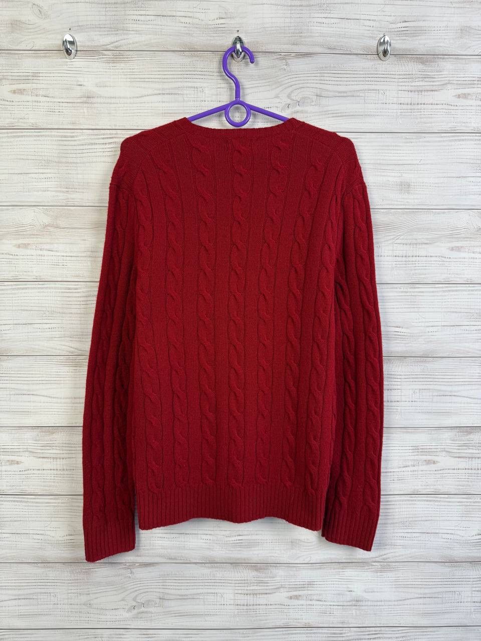 Polo Ralph Lauren Polo Ralph Lauren Sweater Mens Cable Knit Crewneck Pullover Size US S / EU 44-46 / 1 - 9 Thumbnail