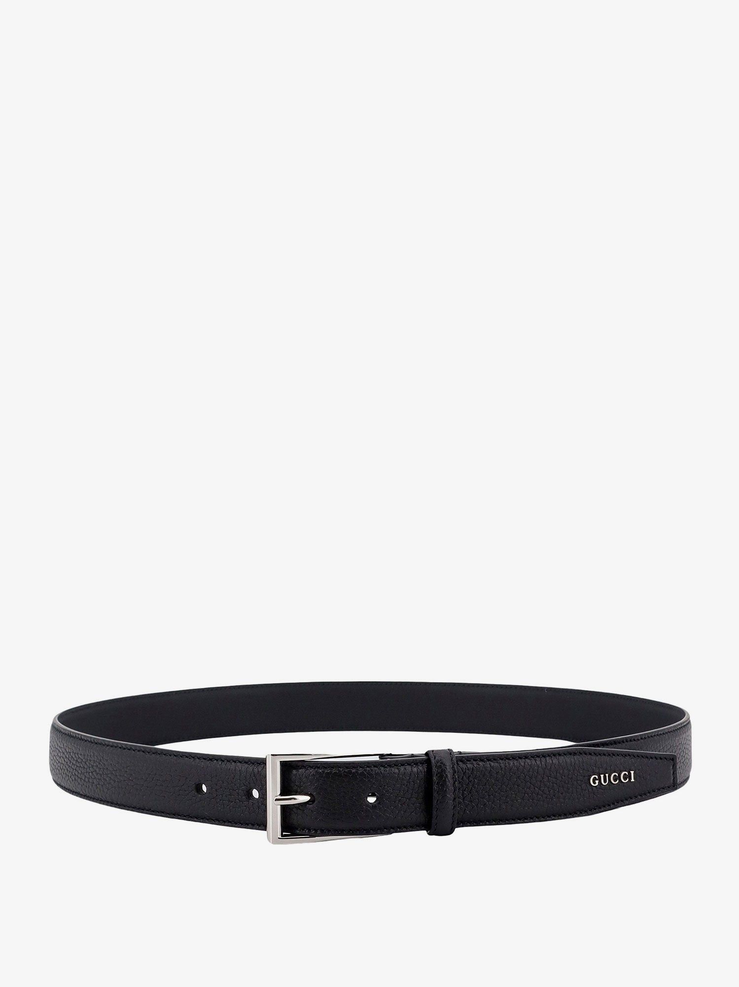 Gucci Belt Man Black Belts, Men's Product Image