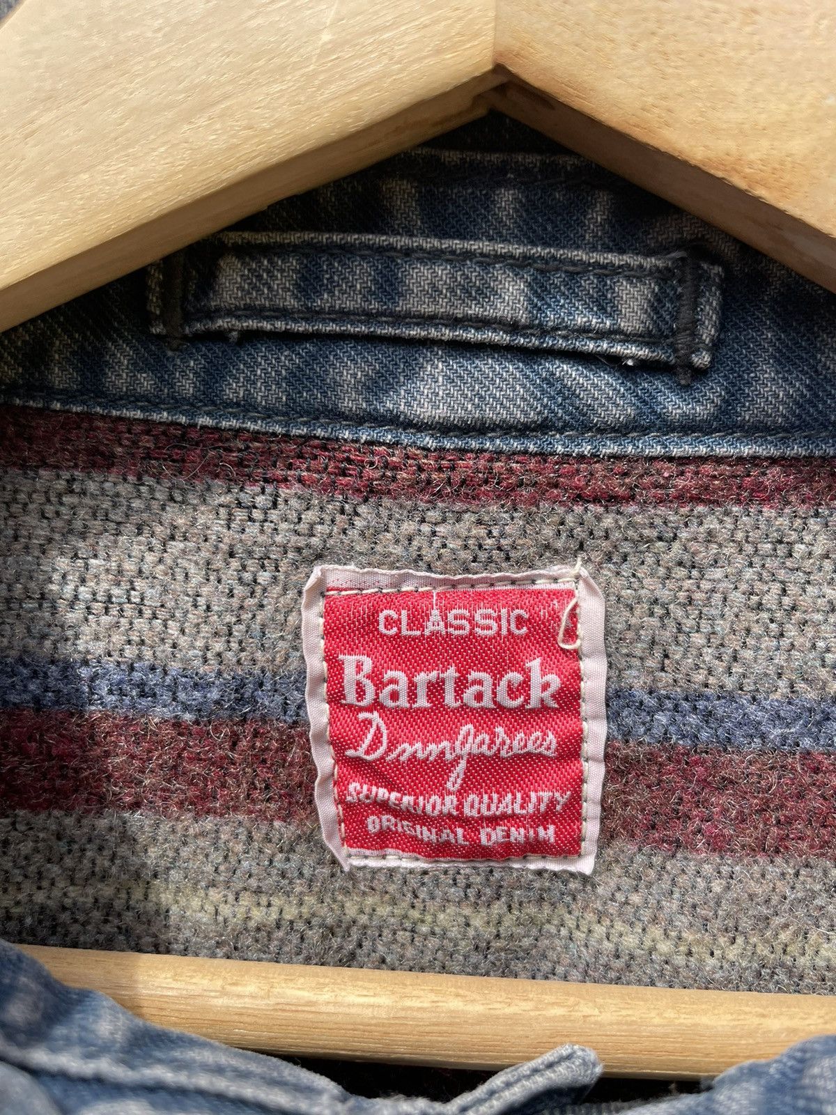 Vintage 🔥Accept Binding Offer🔥 Vintage CLASSIC Bartack Denim Jacket Size US M / EU 48-50 / 2 - 10 Thumbnail
