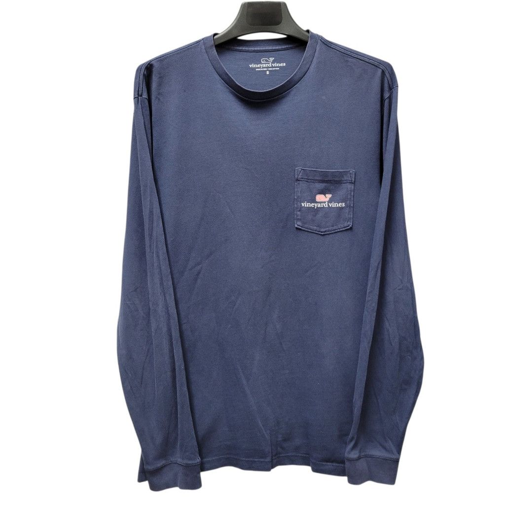 Vineyard Vines Vineyard Vines Men's Navy Long Sleeves T-Shirt Size Small Size US S / EU 44-46 / 1 - 1 Thumbnail