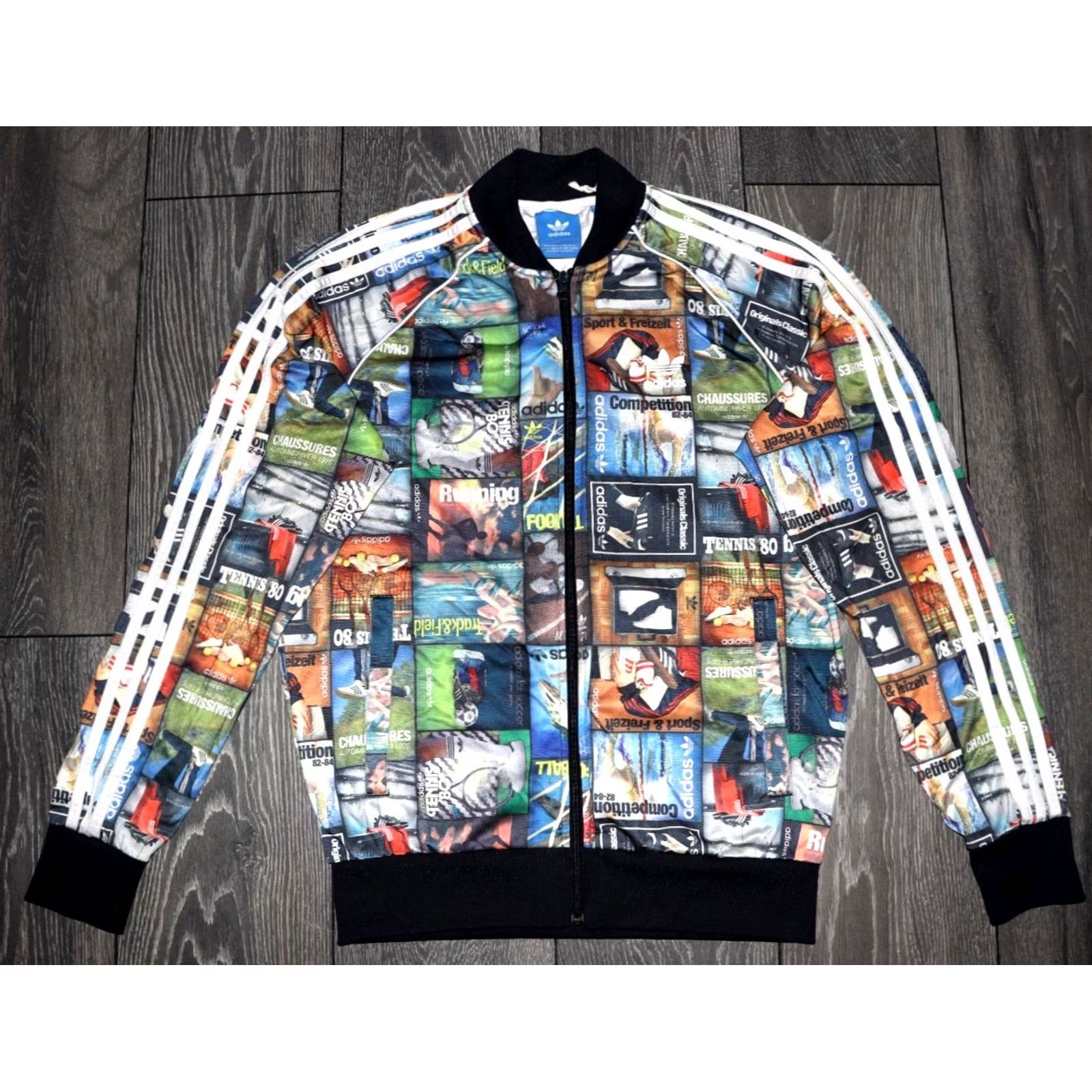 Adidas VINTAGE ADIDAS BTS SUPERSTAR TRACK JACKET AY7772 FULL ZIP MENS MEDIUM Size US M / EU 48-50 / 2 - 2 Thumbnail
