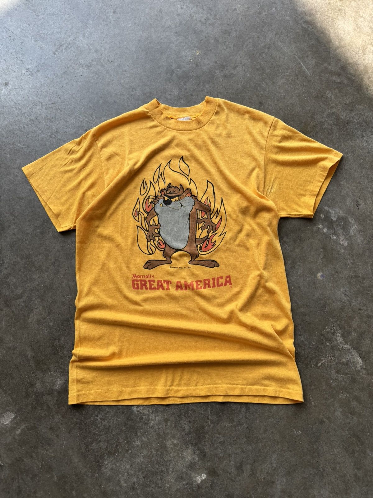 Vintage × Warner Bros Vintage 70’s Tasmanian Devil Graphic Tee Warner Bros Graphic Size US L / EU 52-54 / 3 - 2 Thumbnail