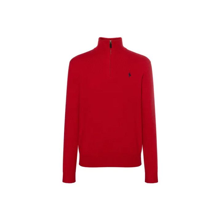 Polo Ralph Lauren Polo Ralph Lauren SS23 Solid Logo Half-Zip Sweater Men Size US M / EU 48-50 / 2 - 1 Thumbnail