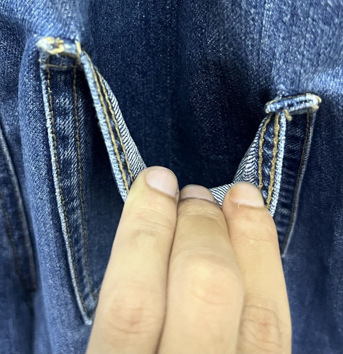 Japanese Brand × Vintage Vintage Indigo Junction Denim Overalls – Made in Japan Size US 36 / EU 52 - 11 Thumbnail