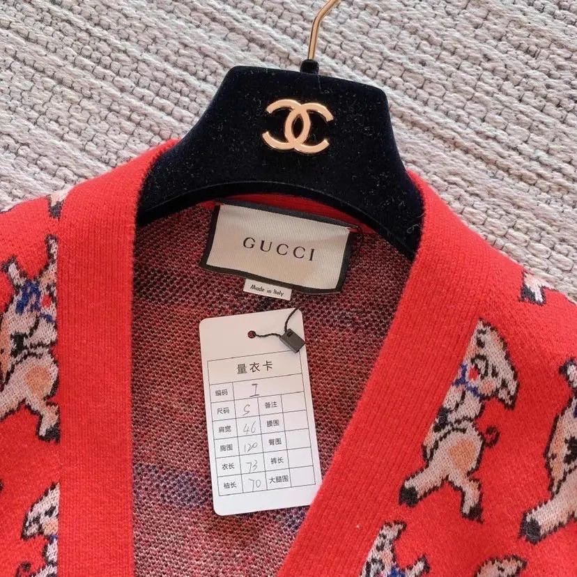 Gucci Gucci all-over pig print knit men‘s cardigan Size S Size US S / EU 44-46 / 1 - 4 Thumbnail