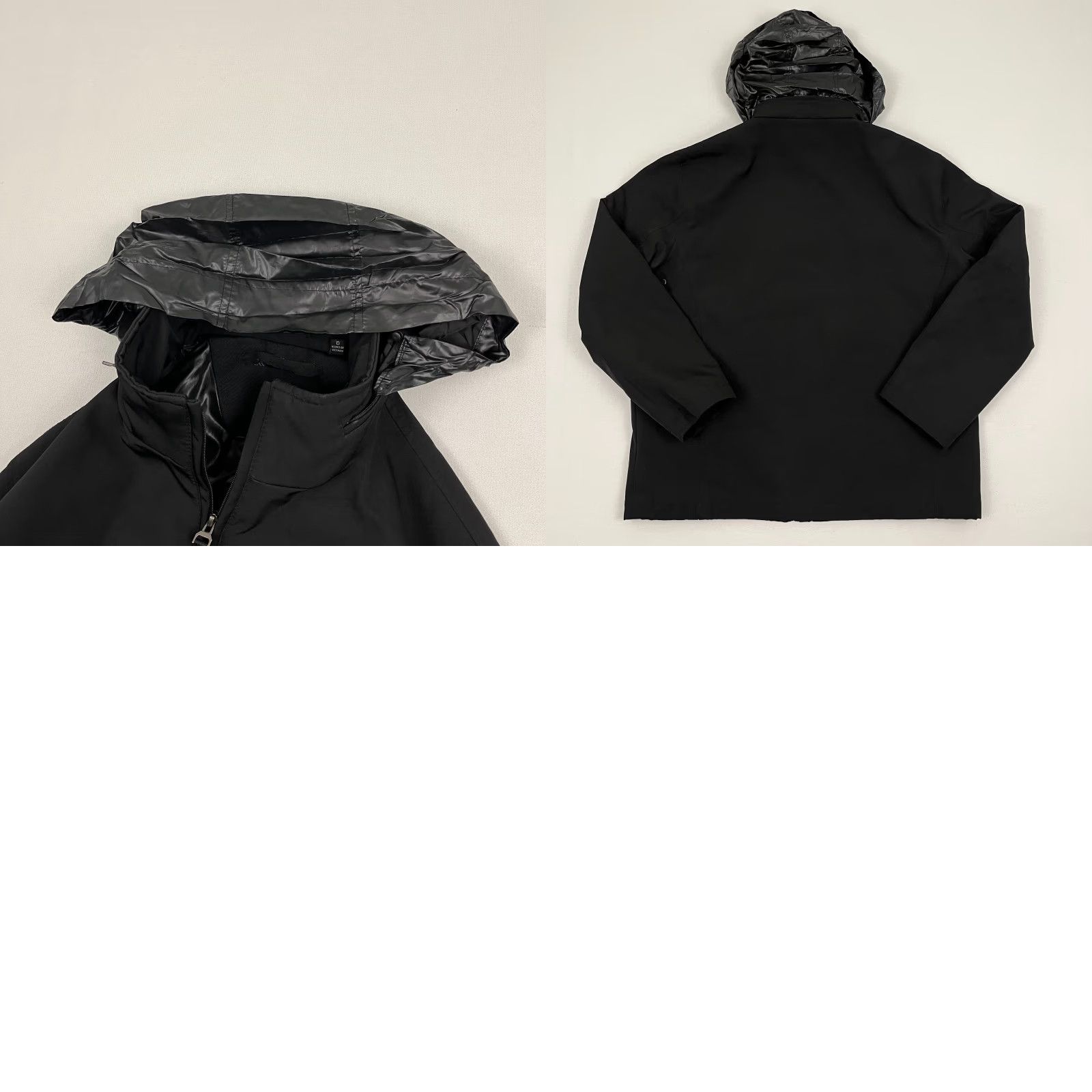 Tumi Tumi Tech Jacket Mens L Black Windbreaker Soft Shell Hooded Full Zip Size US L / EU 52-54 / 3 - 9 Thumbnail