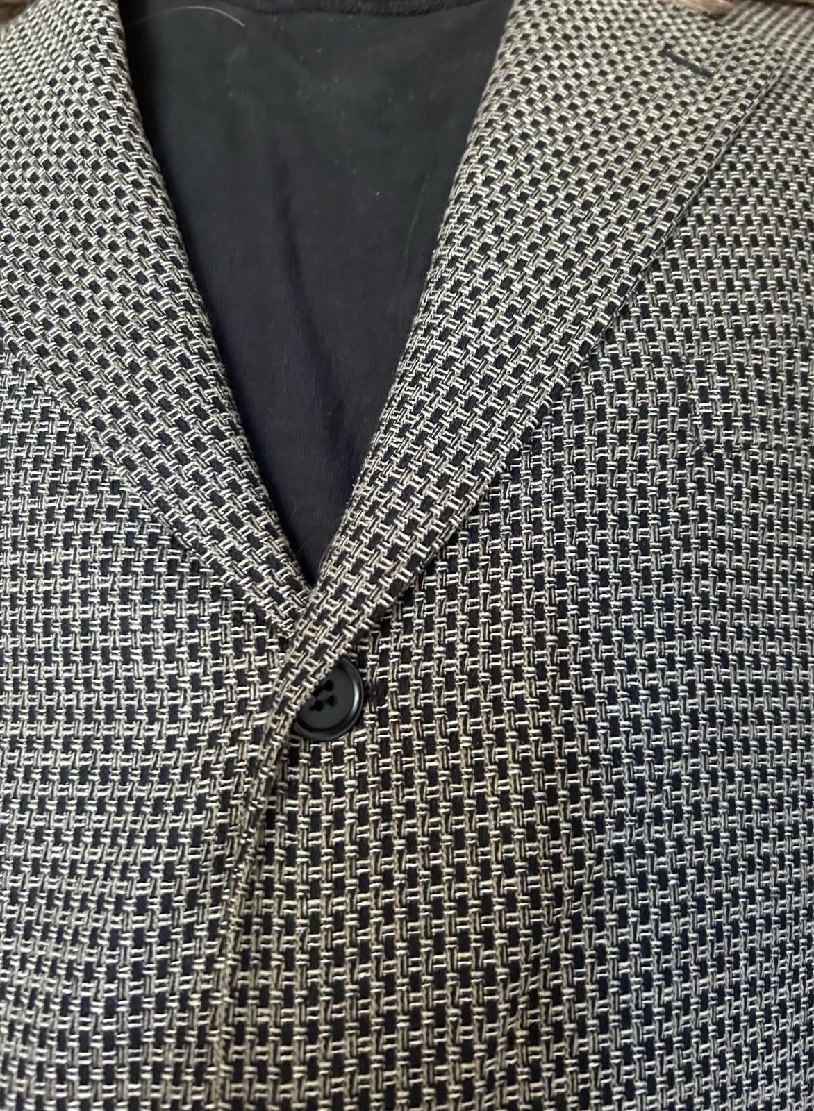 Other Rick Pallack Sport Coat 44R Canada Silk Wool Check 3-Button Size 44R - 4 Thumbnail
