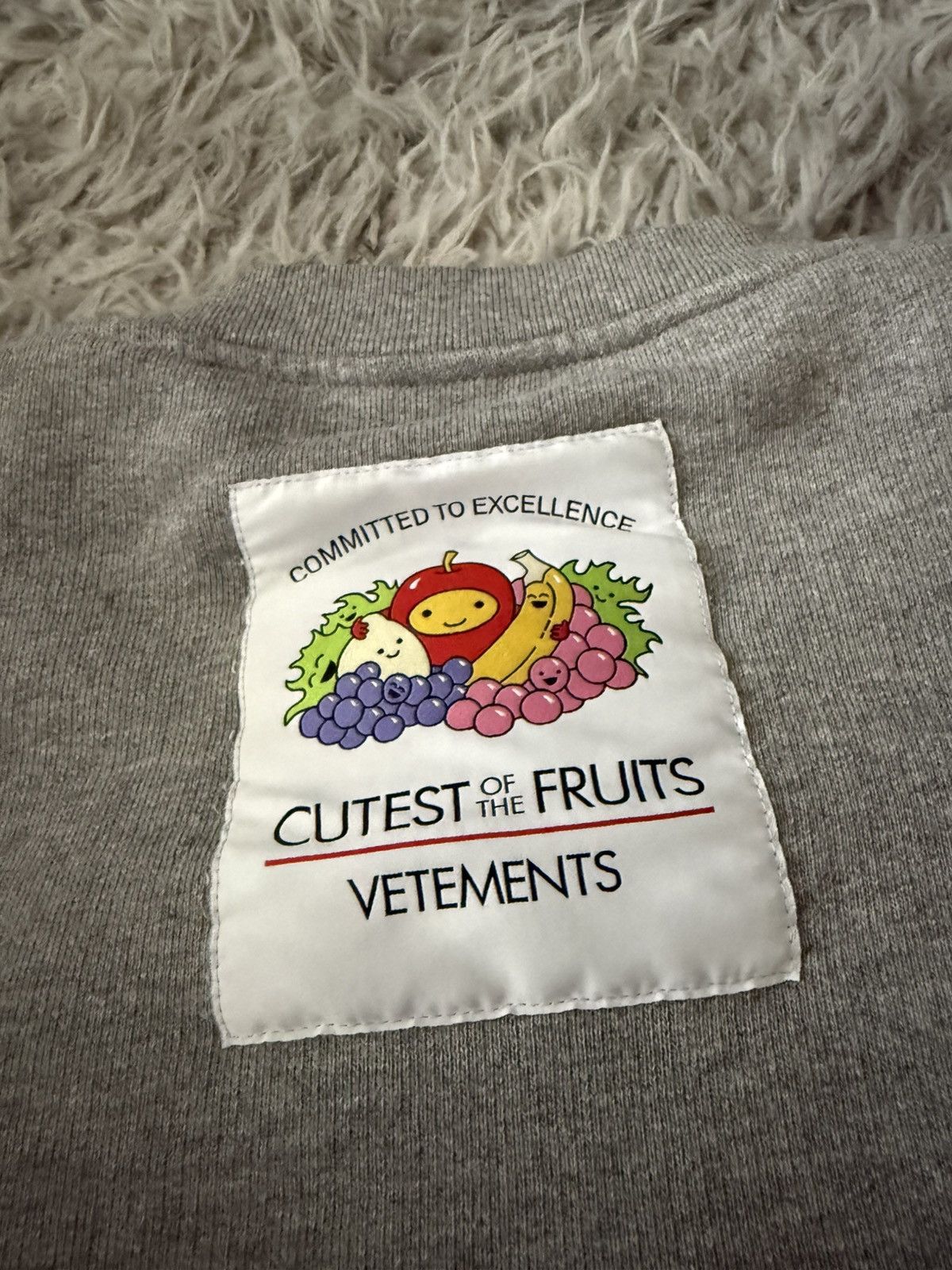 Vetements 🥦🫐🥑 vegan sweatshirt Size US XL / EU 56 / 4 - 8 Thumbnail