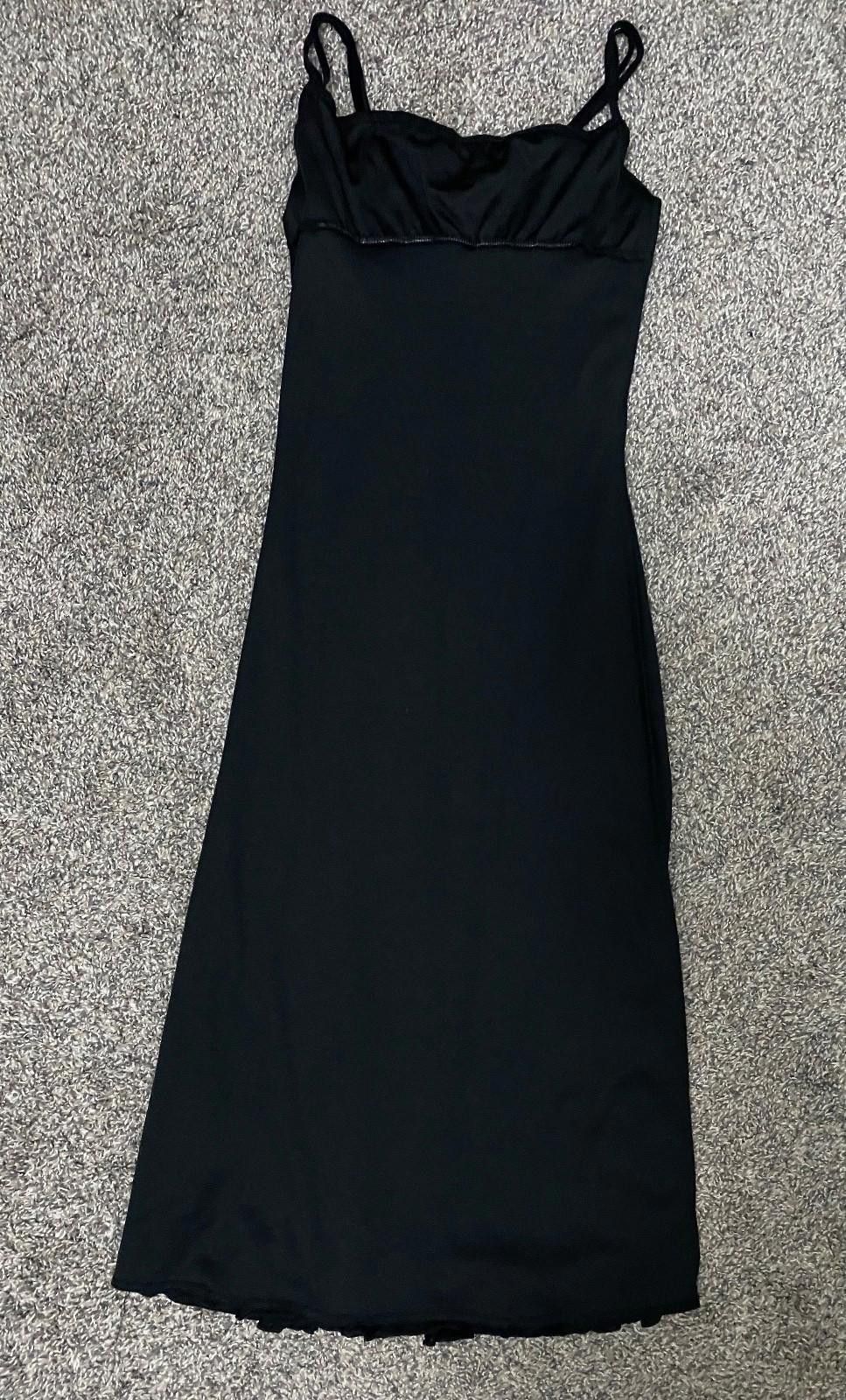 Philippe Model MOTEL Nateda Flocked Plaid Midi Cami Dress (X-SMALL) Size XS / US 0-2 / IT 36-38 - 7 Thumbnail