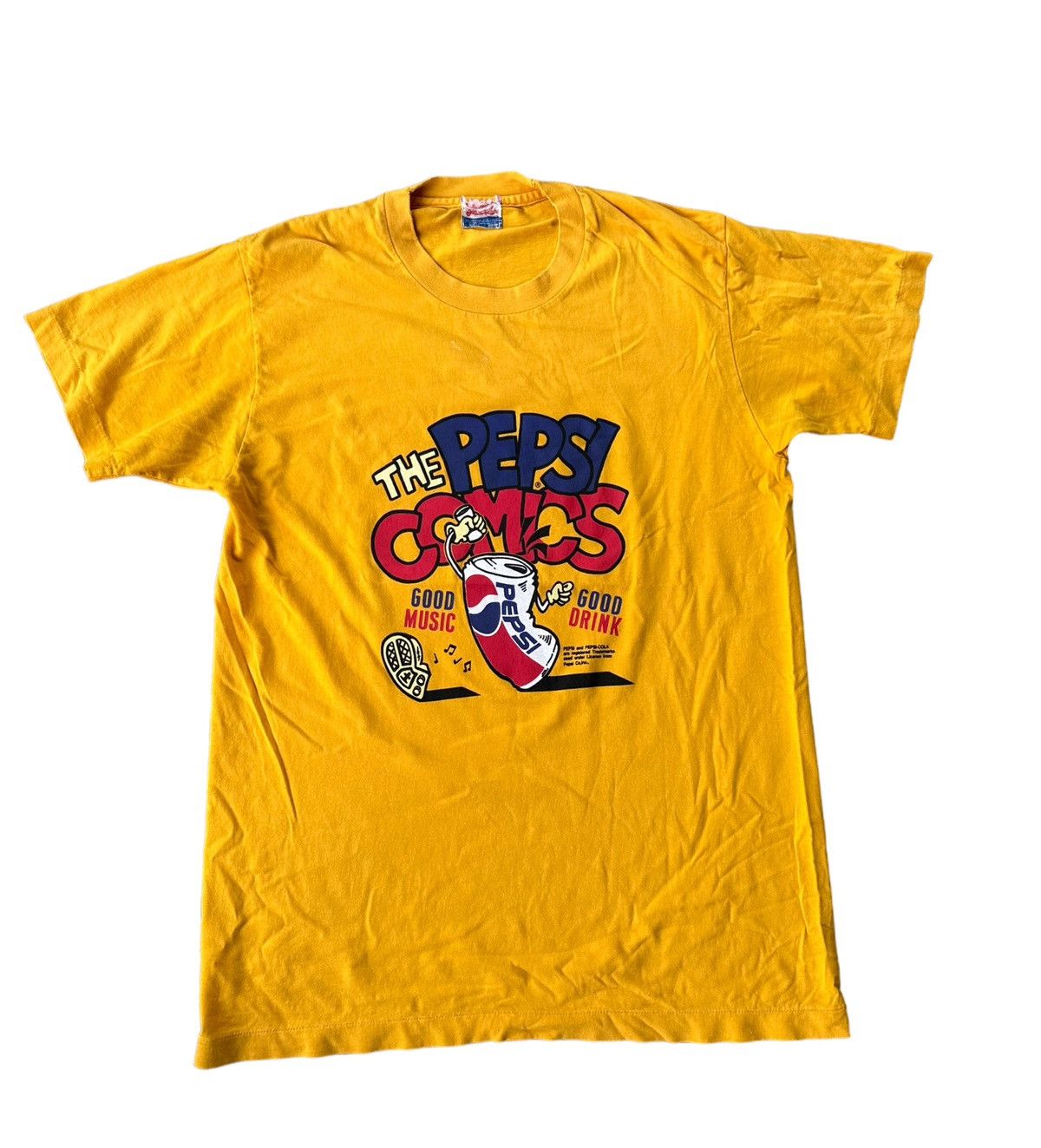 Vintage 90s Pepsi comics tshirt