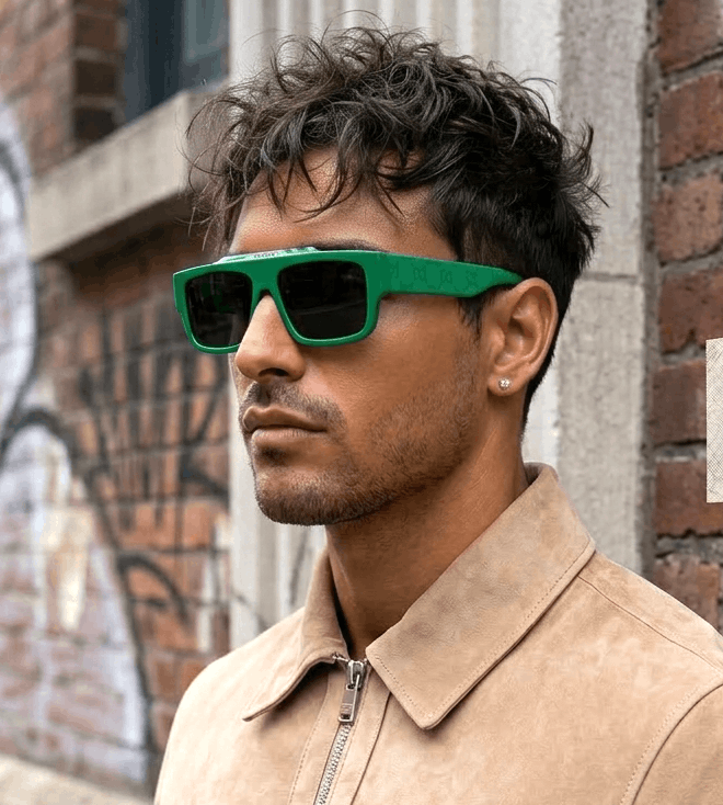 Gucci NEW Gucci GG1460S-007 Sunglasses (889652469188-GRO) Size ONE SIZE - 1 Thumbnail