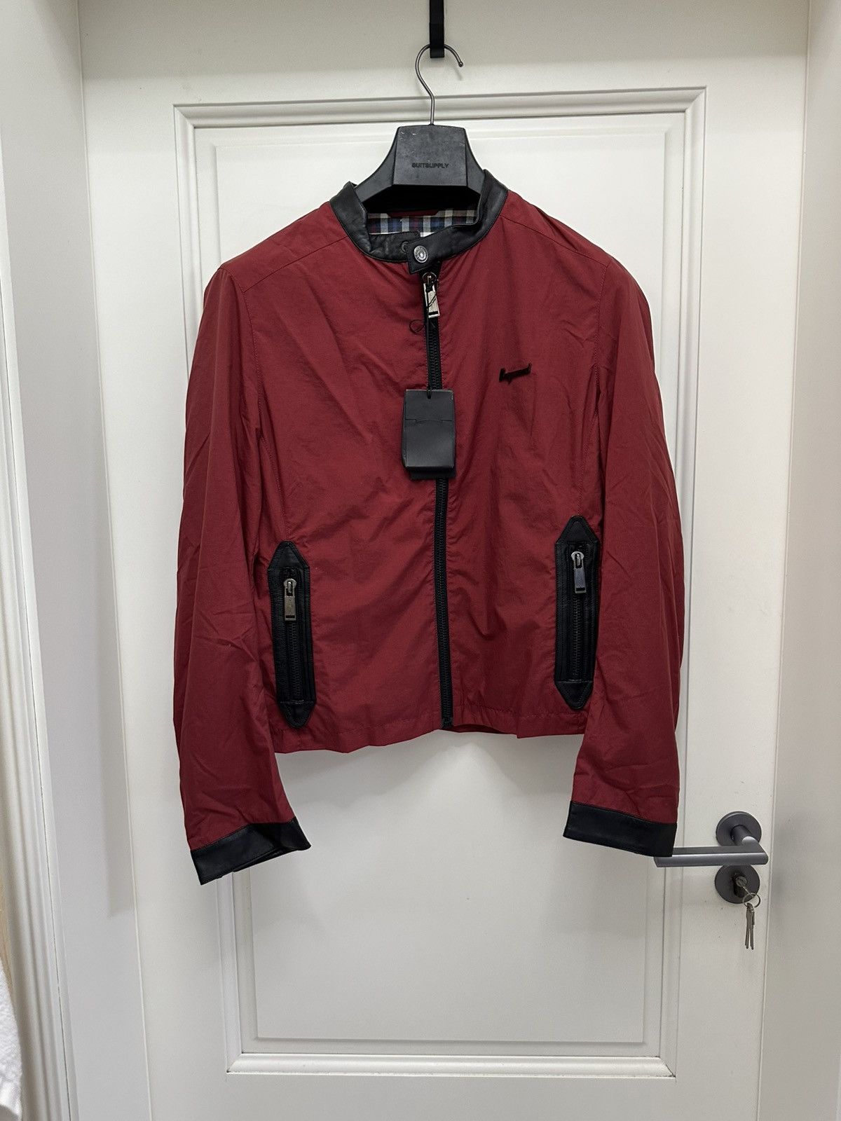 Dsquared2 dsquared2 leather bomber jacket coat Size US M / EU 48-50 / 2 - 1 Thumbnail