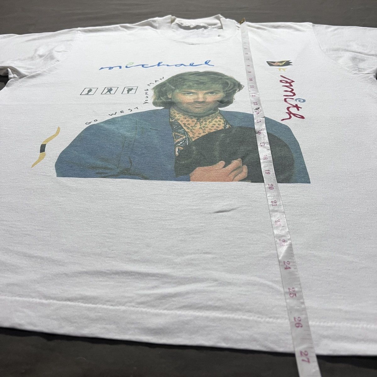 Band Tees Vintage 90s Michael W. Smith Tee Pop rock CCM Christian pop Size US L / EU 52-54 / 3 - 8 Thumbnail