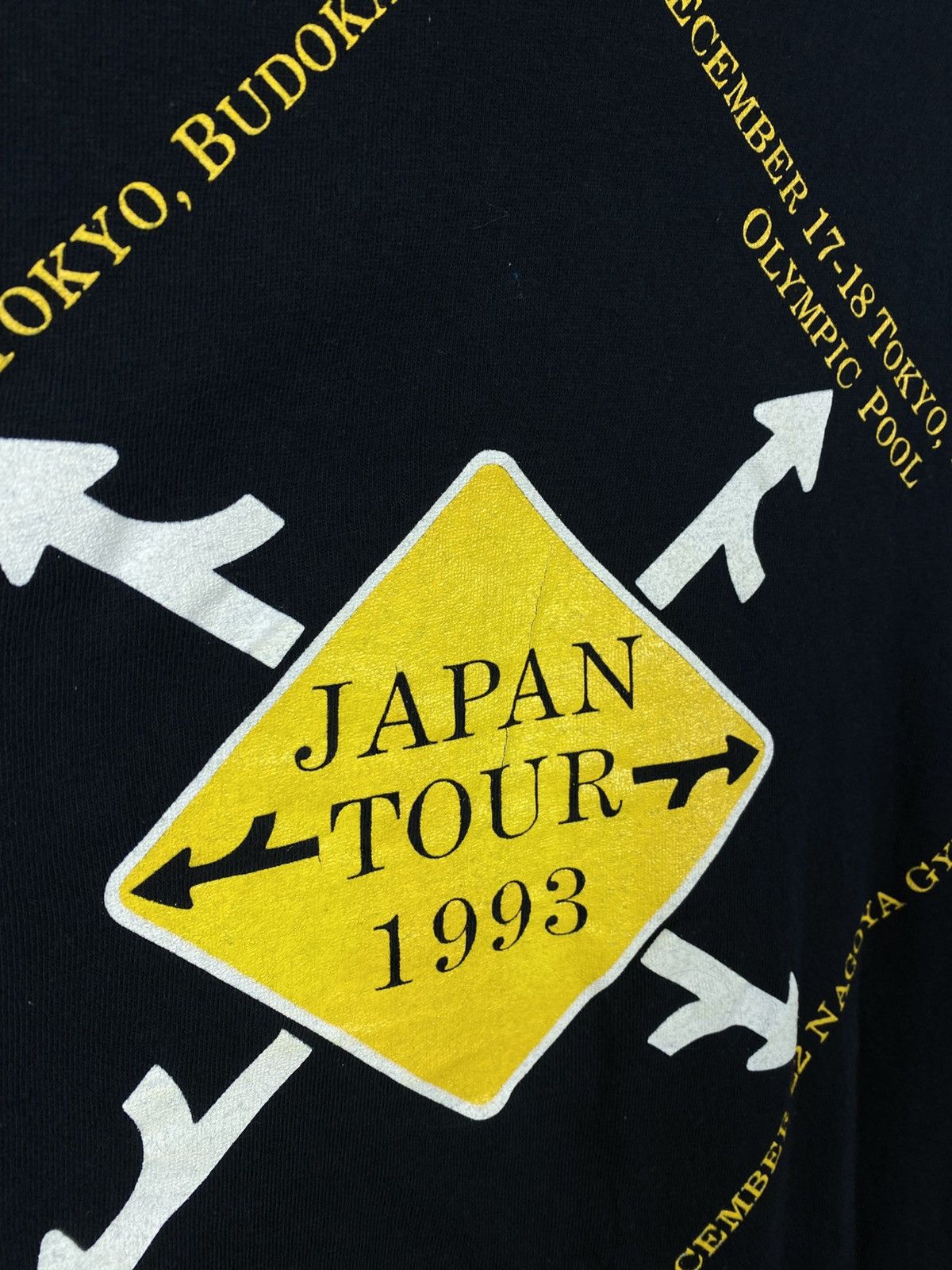Band Tees 🎸Vintage 1993 T-Shirt Coverdale Page Japan Tour Rock Tee🎸 Size US XL / EU 56 / 4 - 11 Thumbnail