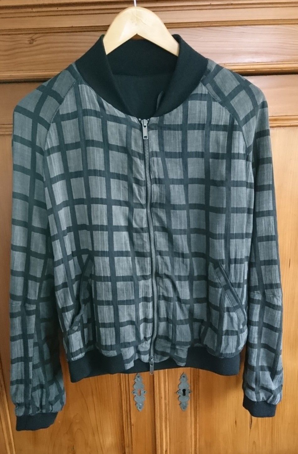 Haider Ackermann Haider Ackermann Checked Bomber Jacket 36 Size S / US 4 / IT 40 - 1 Thumbnail